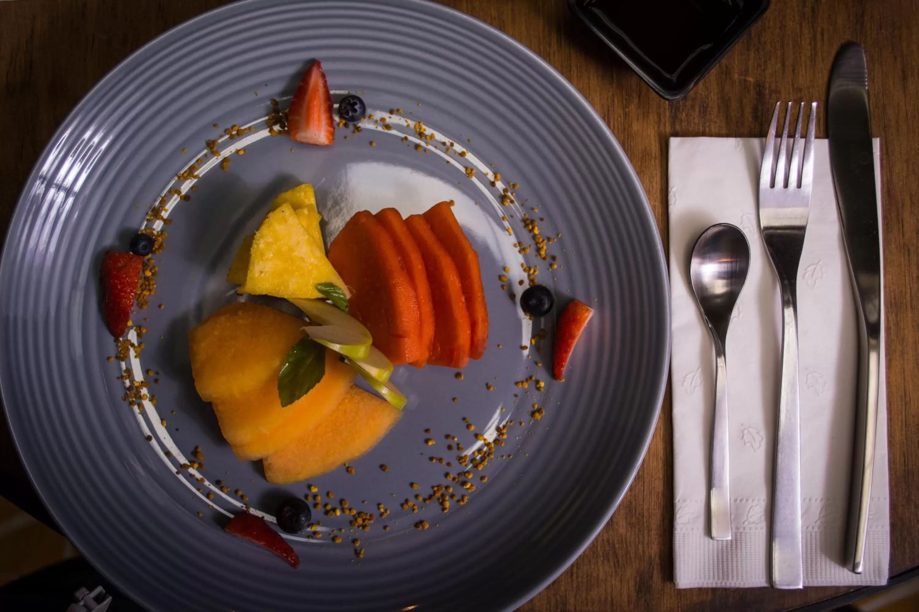 Food in Antigua Trece Hotel Fusión & SPA