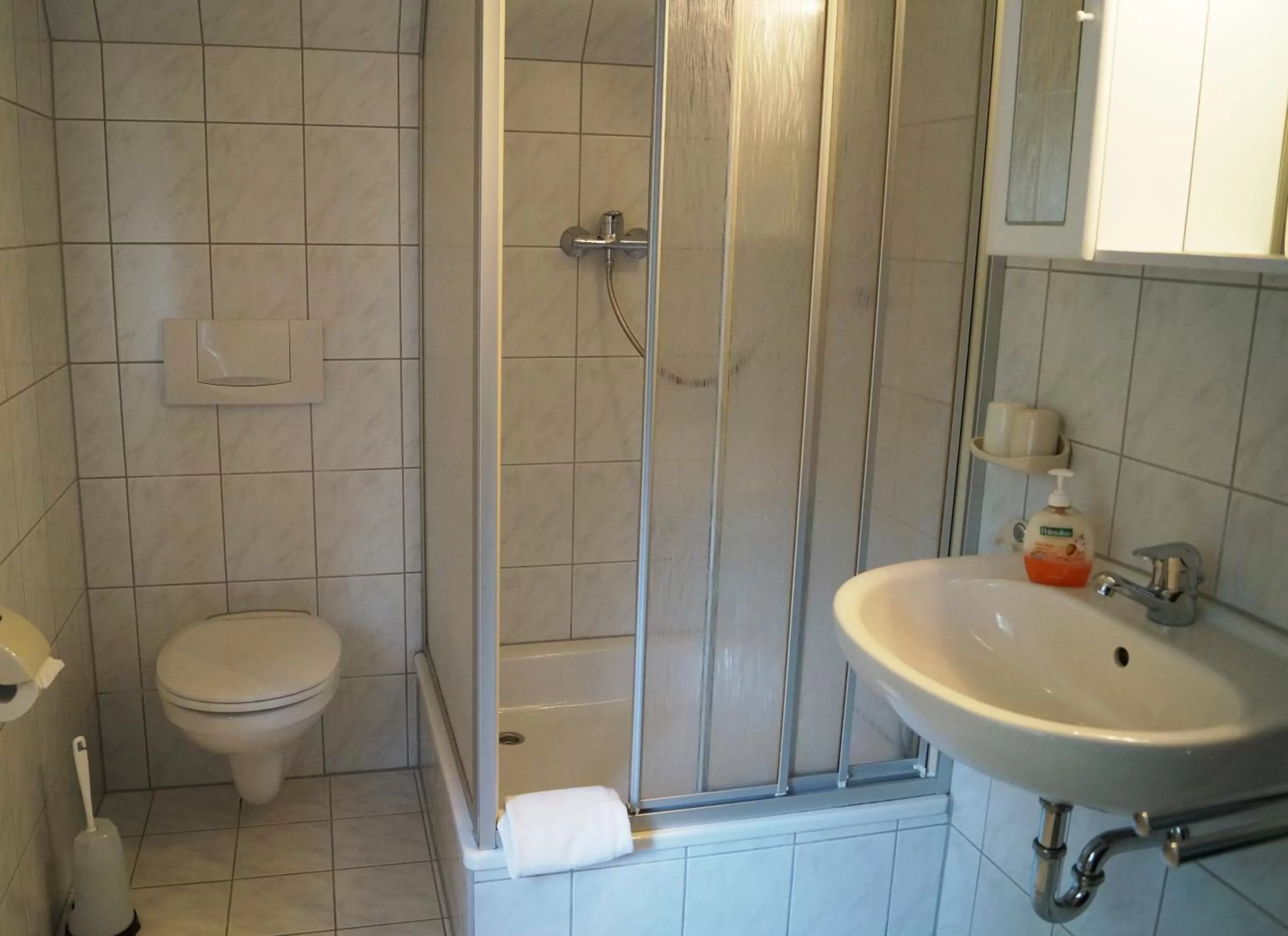 Bathroom in Braugasthof Papiermühle