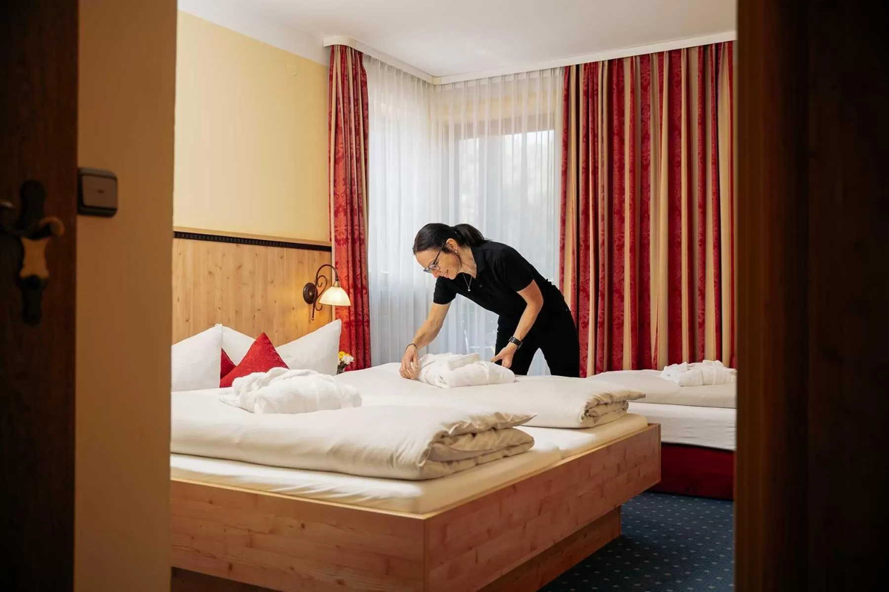 Bed in Hotel Park Cafe Reichl