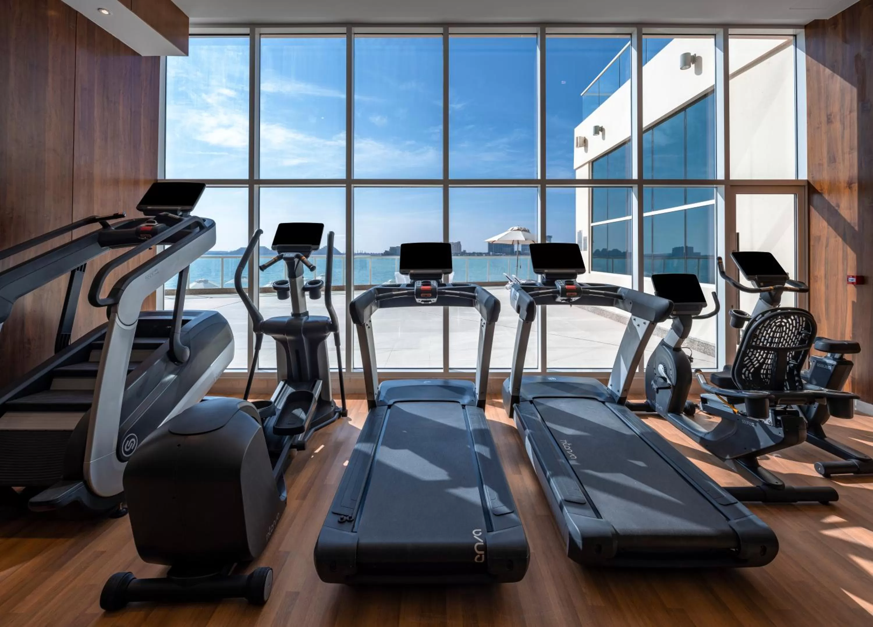 Fitness centre/facilities in Radisson Resort Ras Al Khaimah Marjan Island