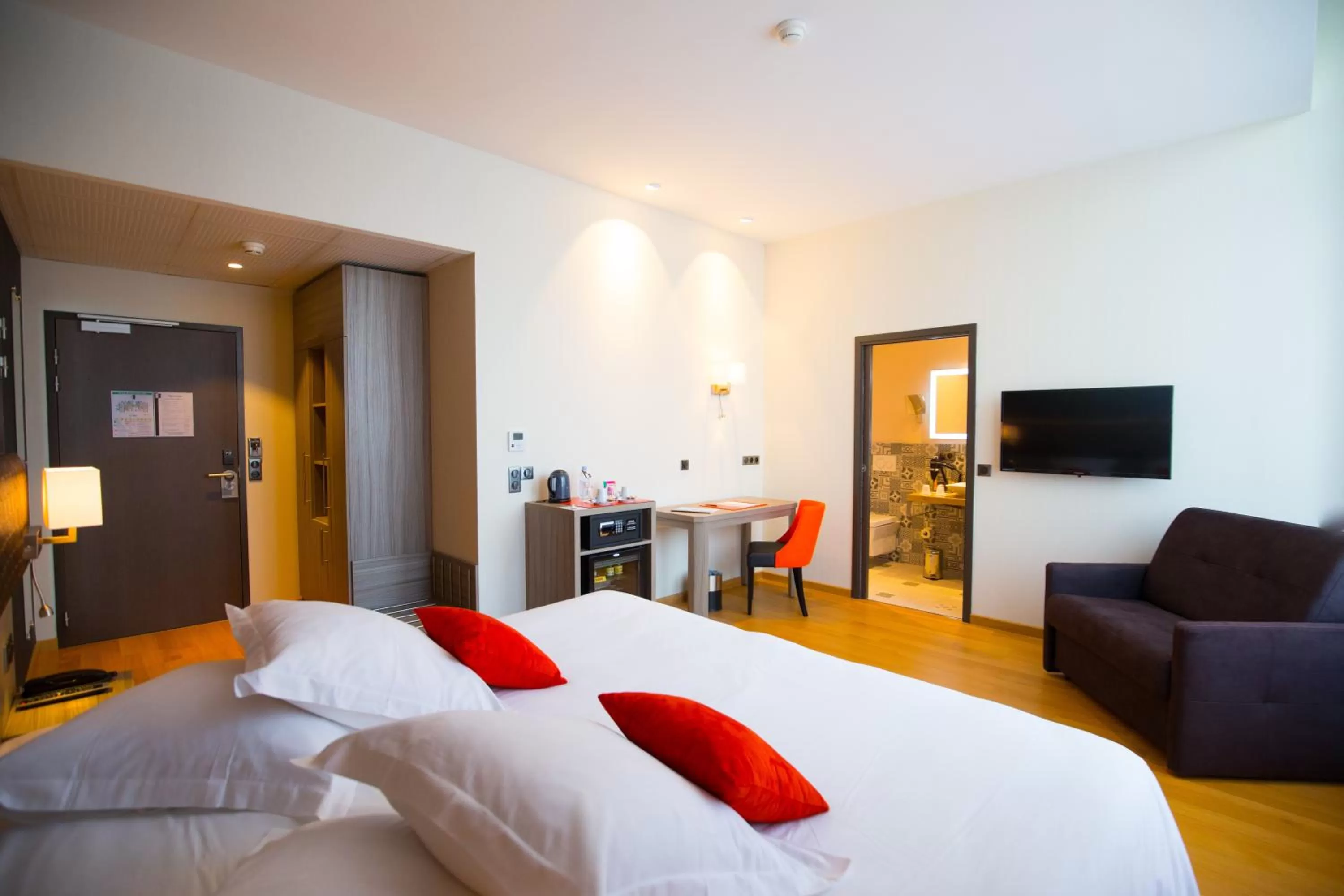 Bed in Les Jardins du Mess