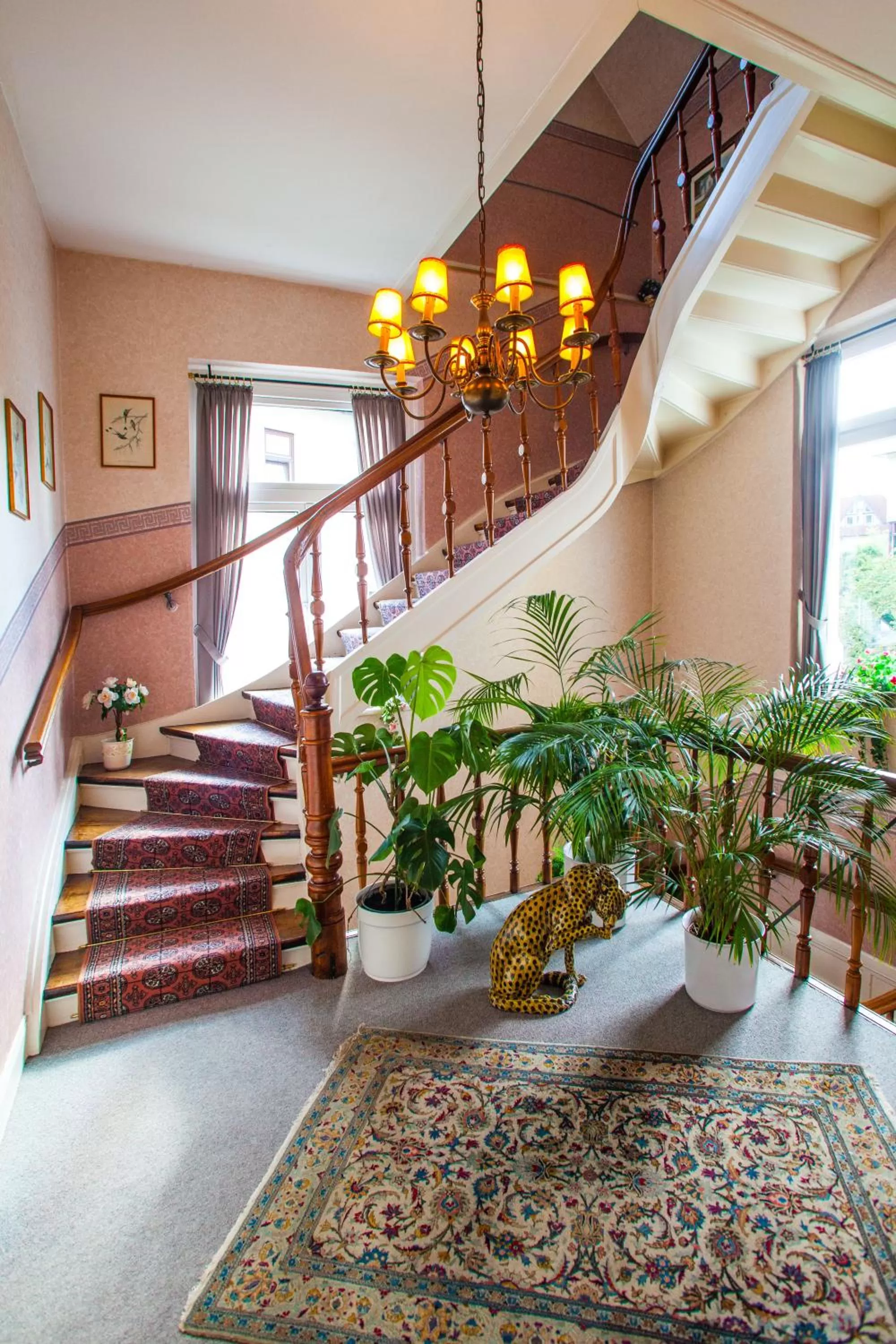 Decorative detail in Hotel Rosenau