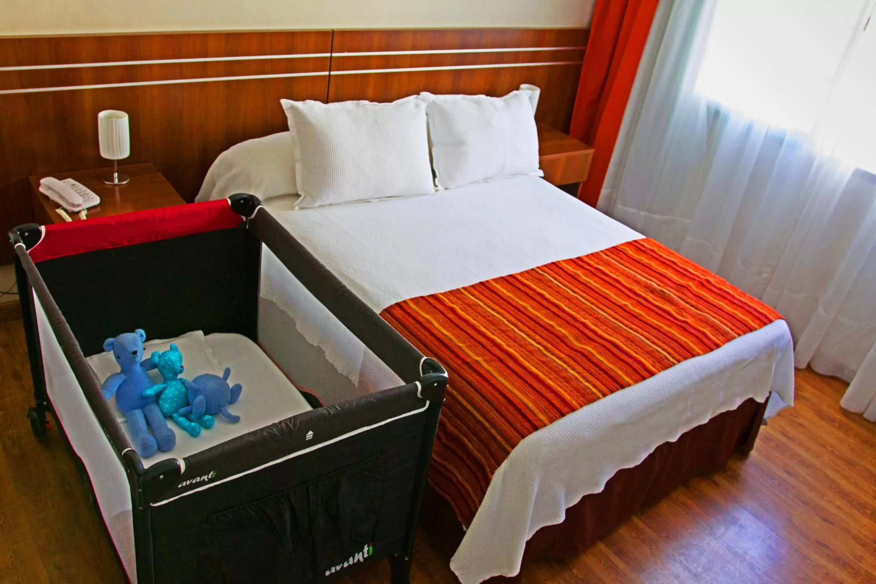 Bed in Hotel America