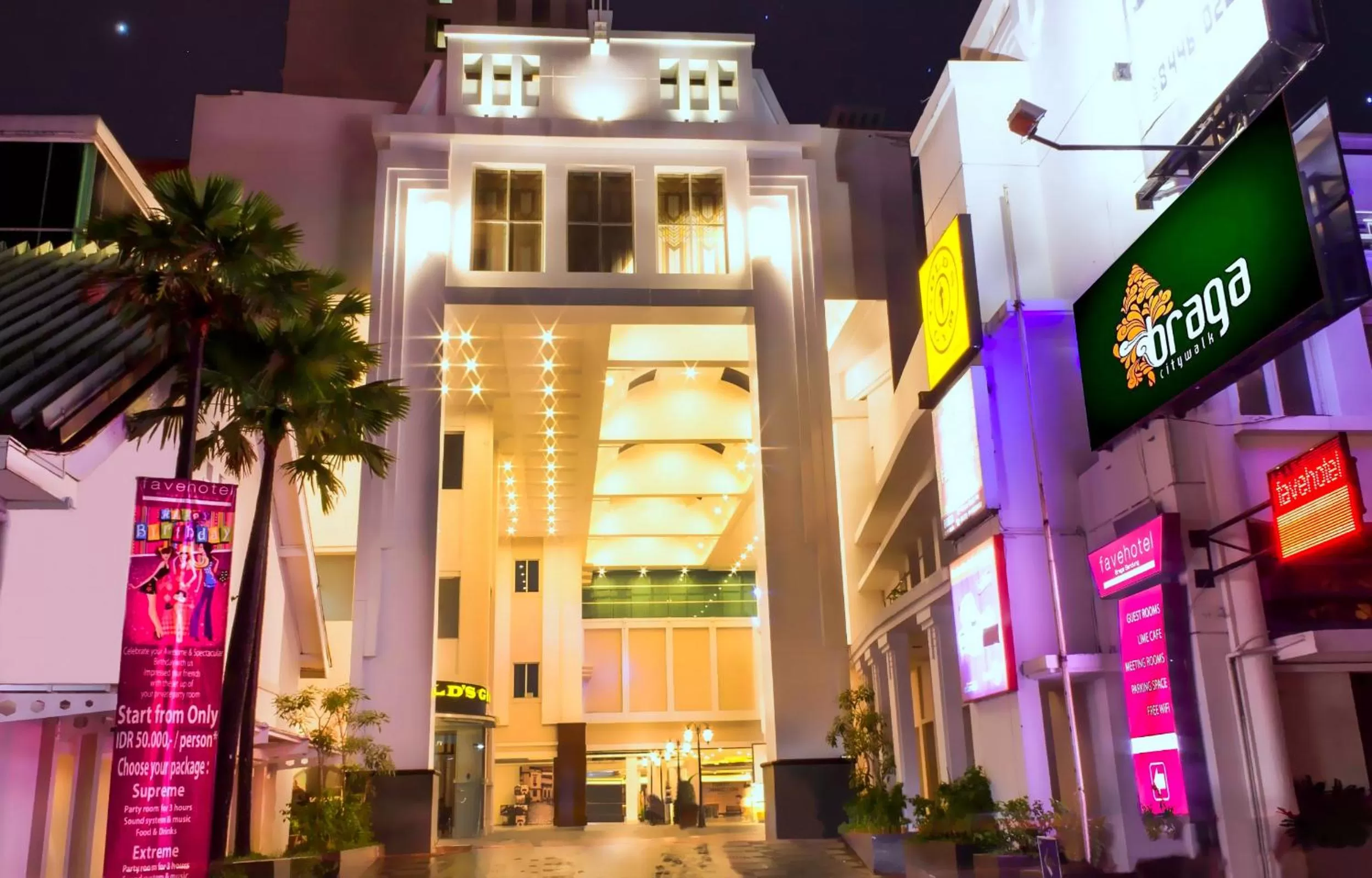 Facade/entrance in favehotel Braga