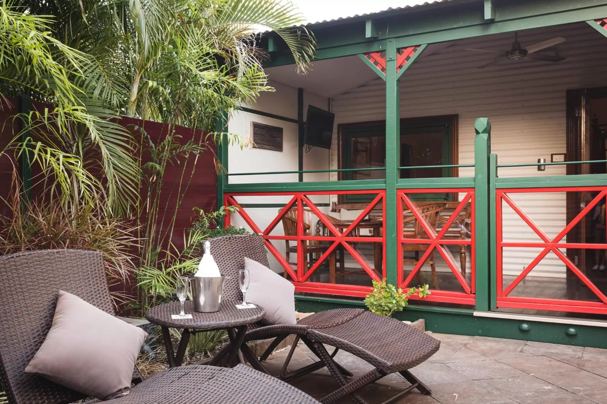Patio in Cable Beach Club Resort & Spa