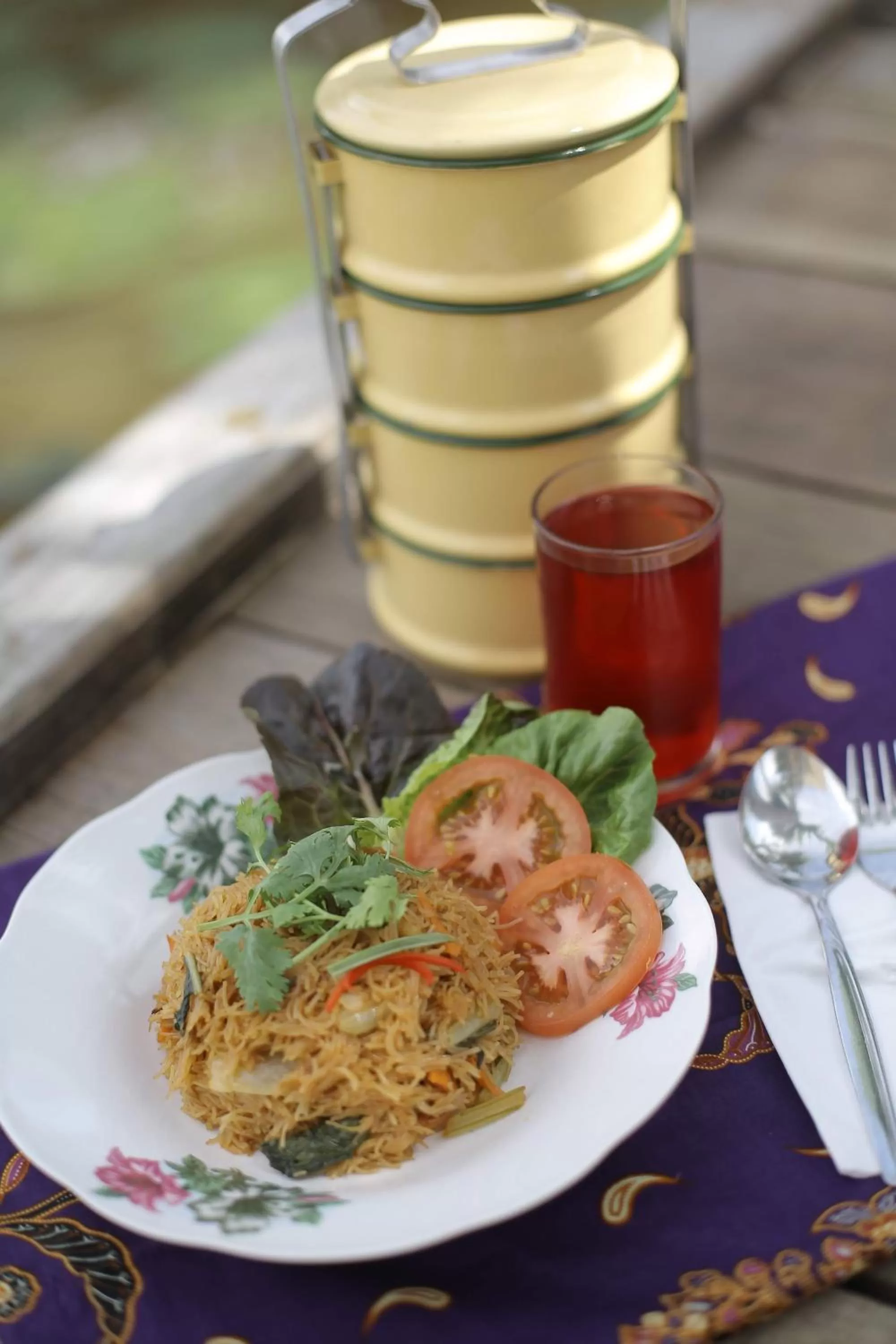Breakfast in Kunang Kunang Heritage Villas