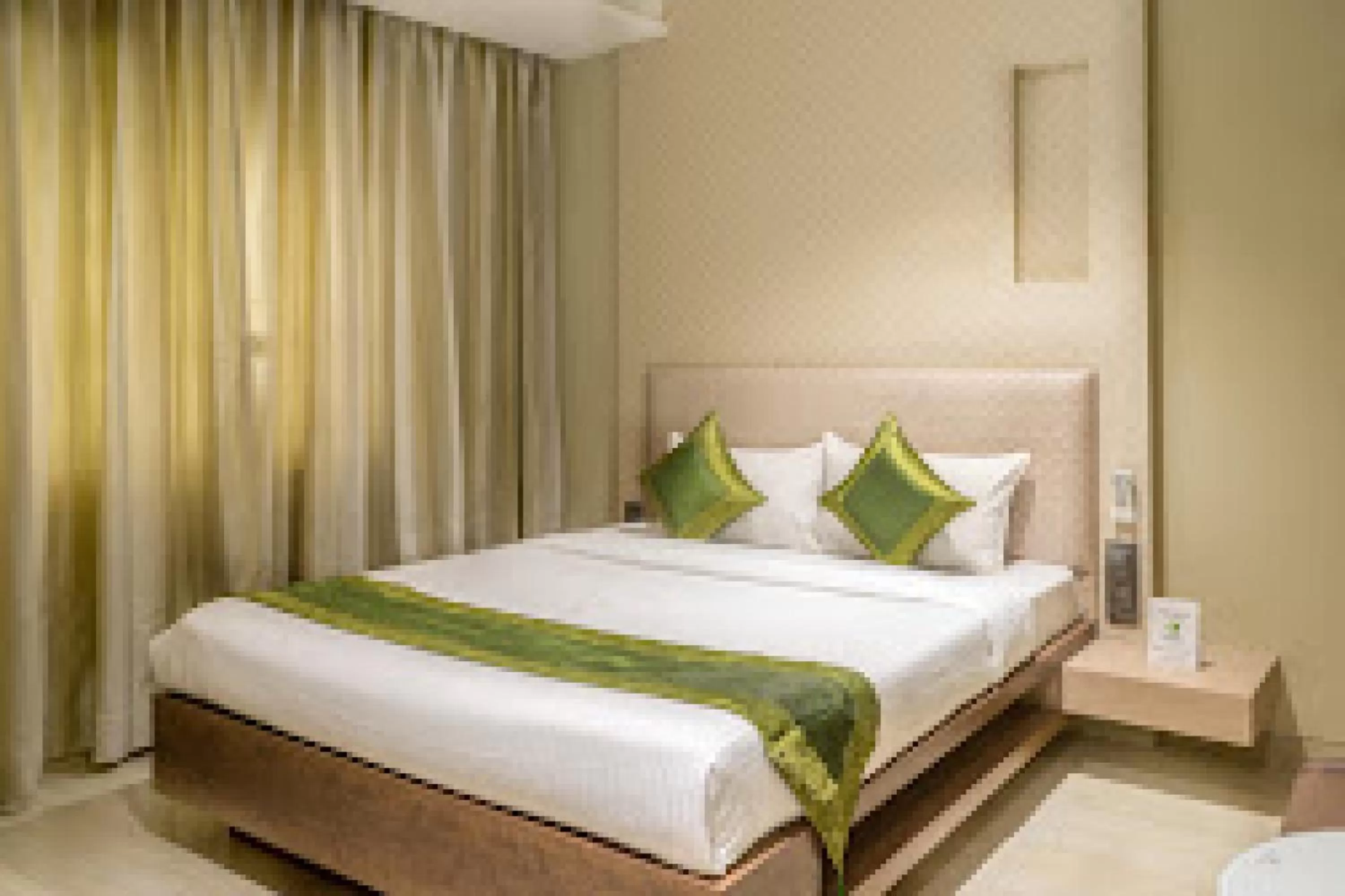 Bed in HOTEL PRATIKSHA RESIDENCY