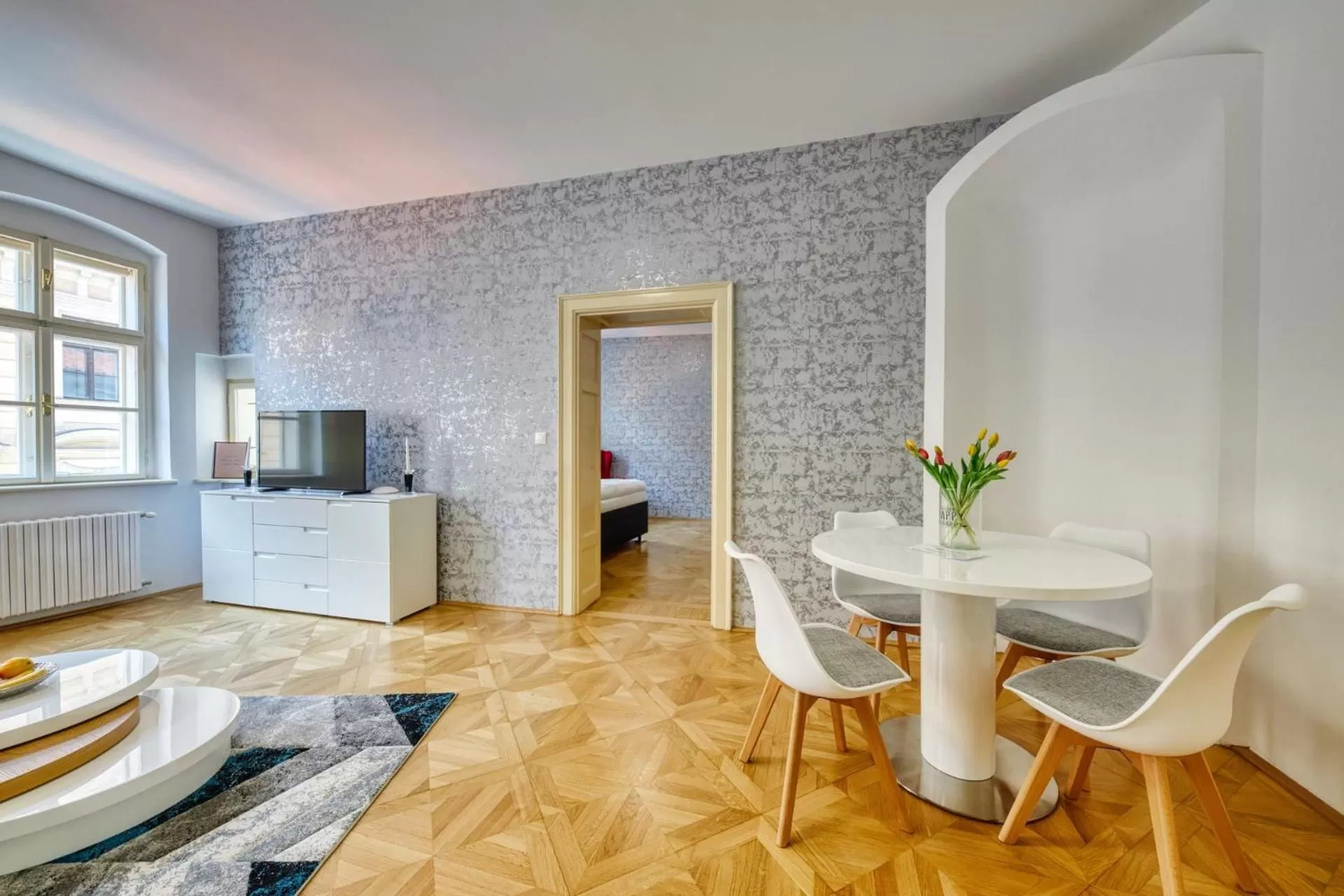 Living room in Aapartamentoos