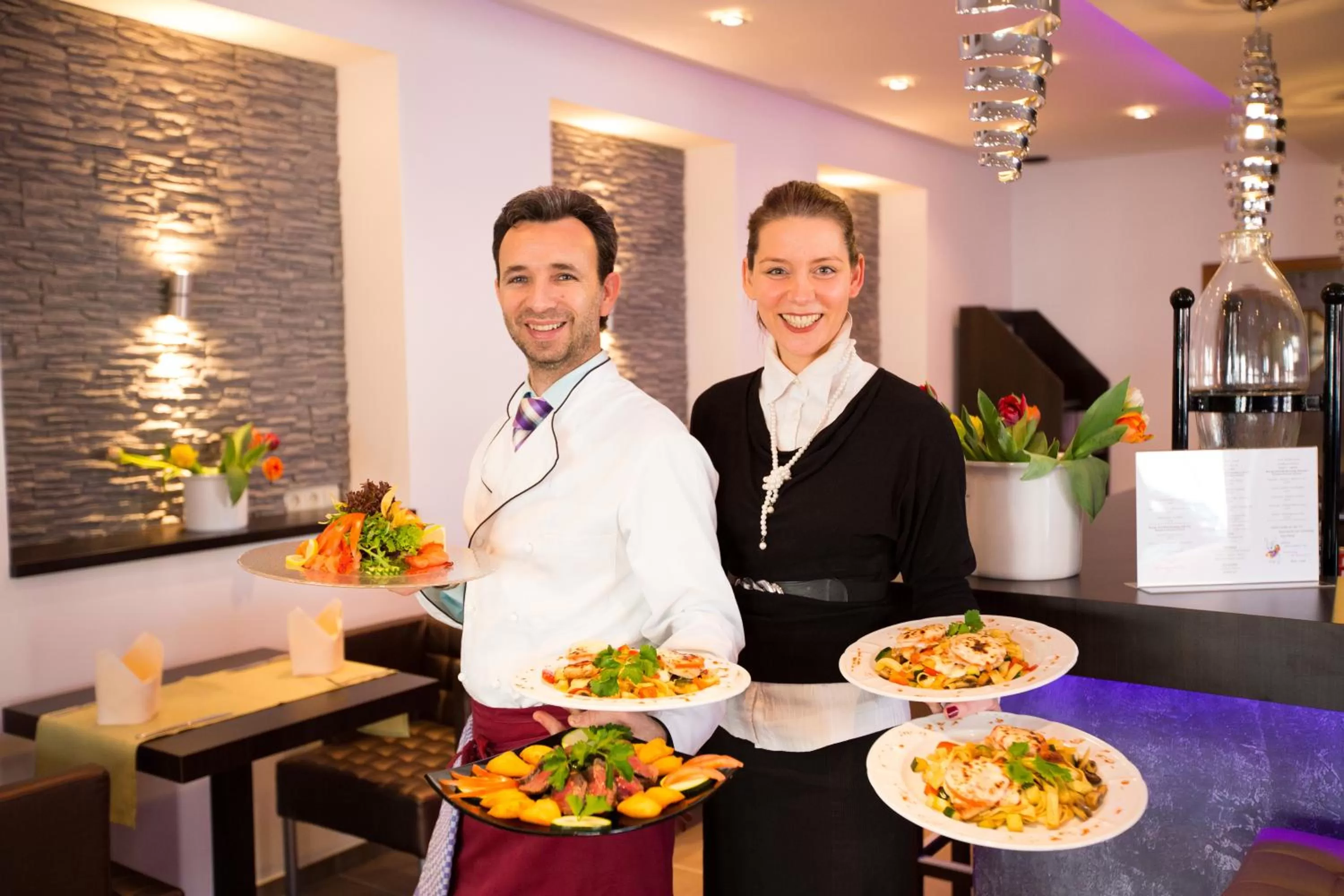 Food in Boutique Hotel Goldene Henne