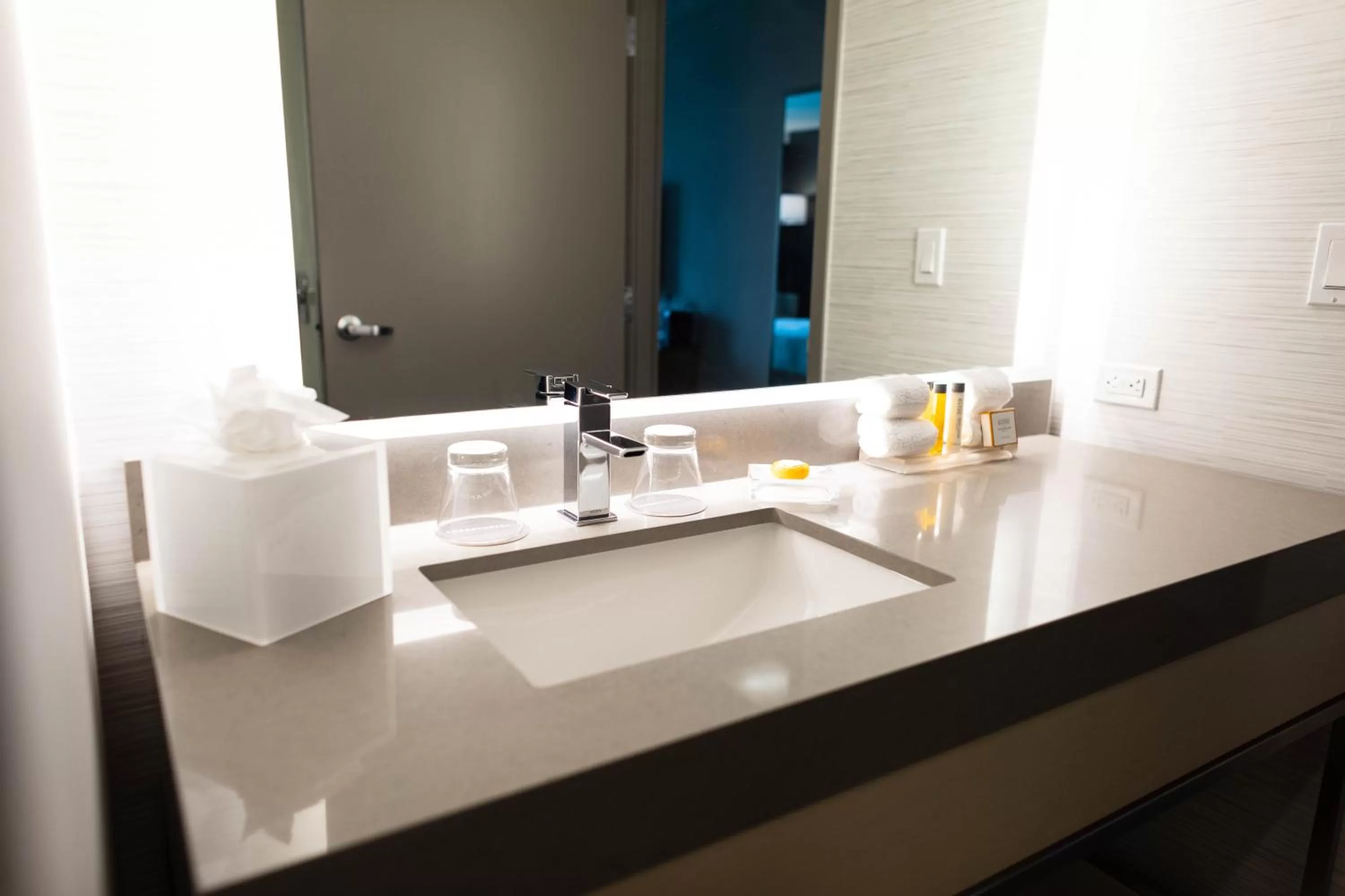 Bathroom in Legacy Hotel at IMG Academy