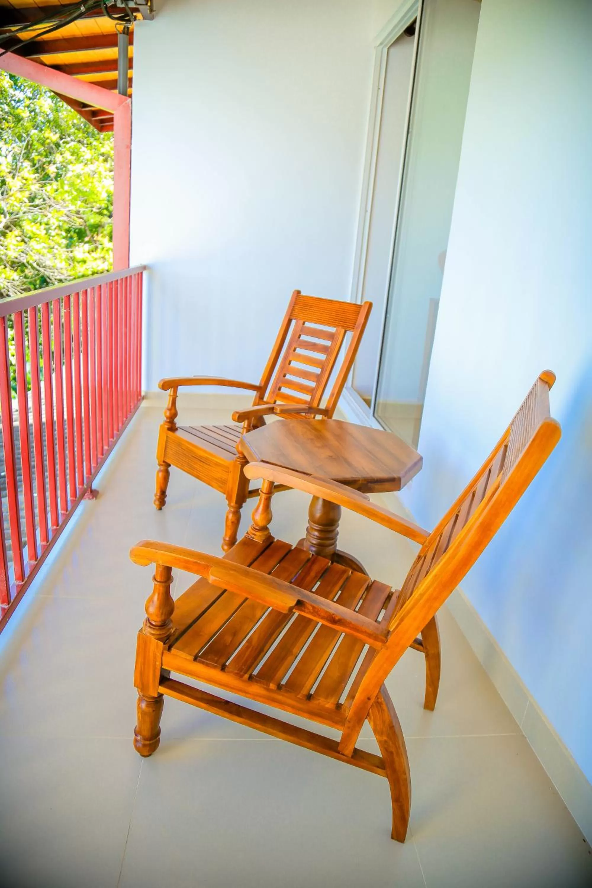 Balcony/Terrace in White Lodge
