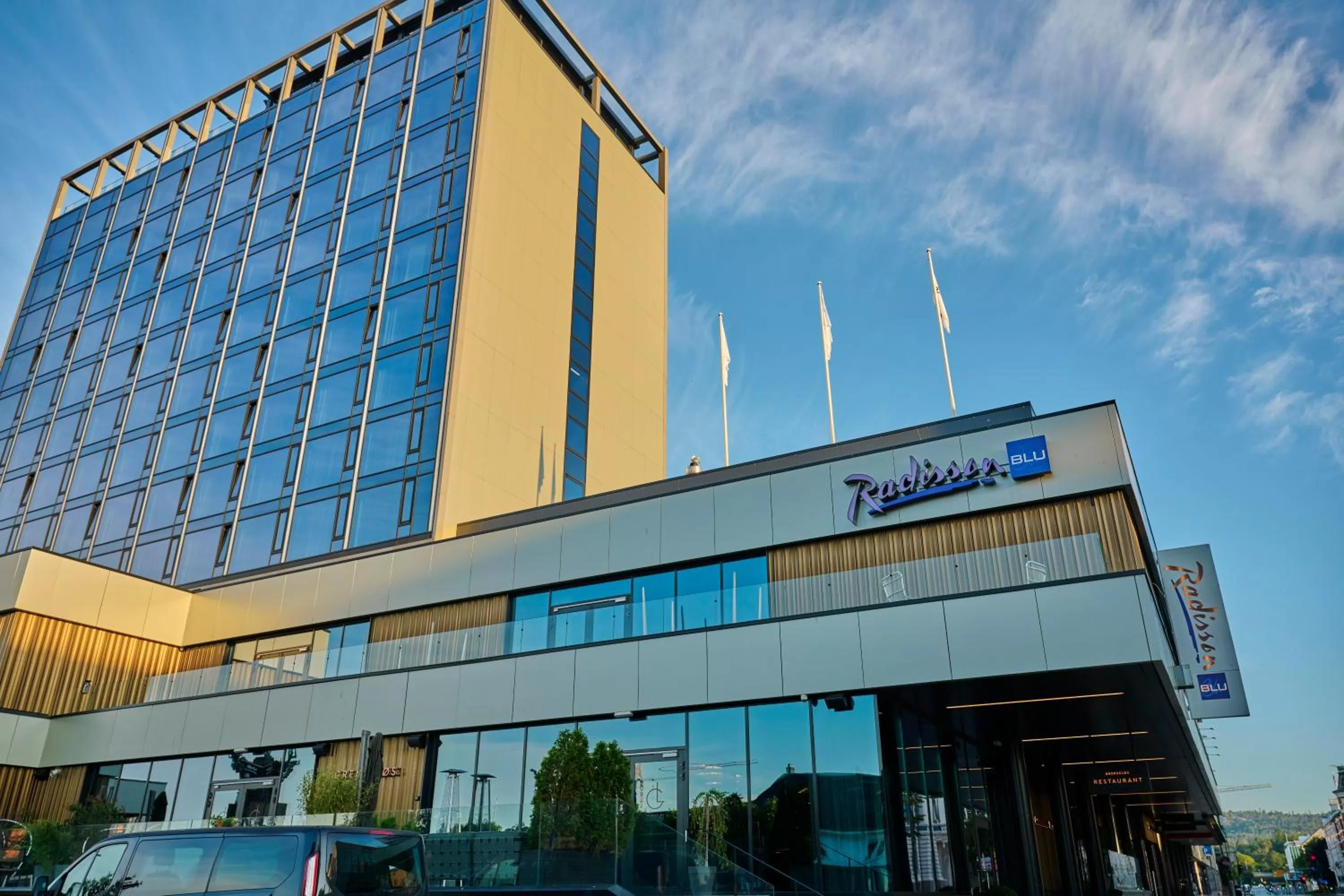 Property building in Radisson Blu Caledonien Hotel, Kristiansand