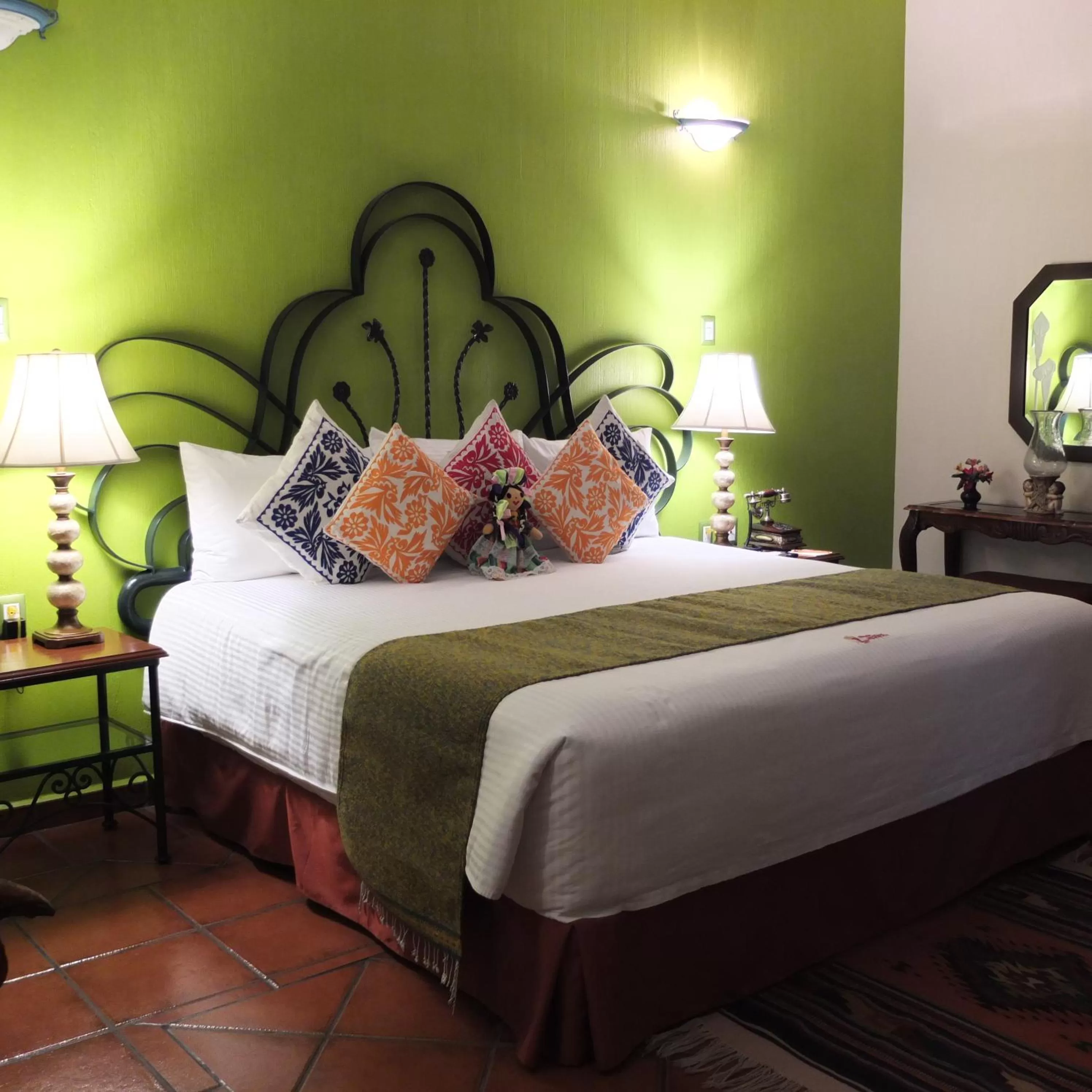 Photo of the whole room, Bed in Hotel Boutique Parador San Miguel Oaxaca