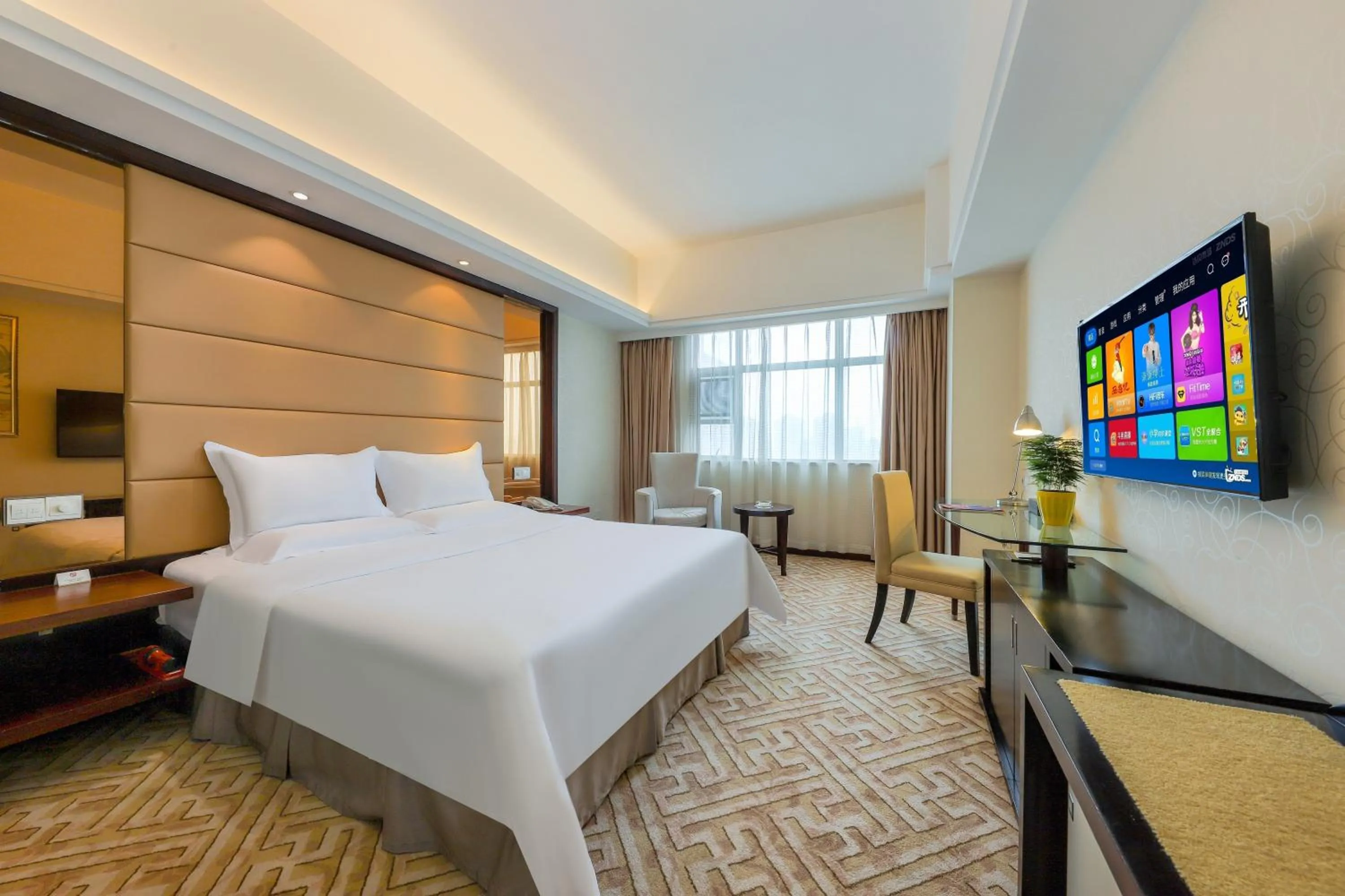 Bed in Zhengzhou Yuehai Hotel