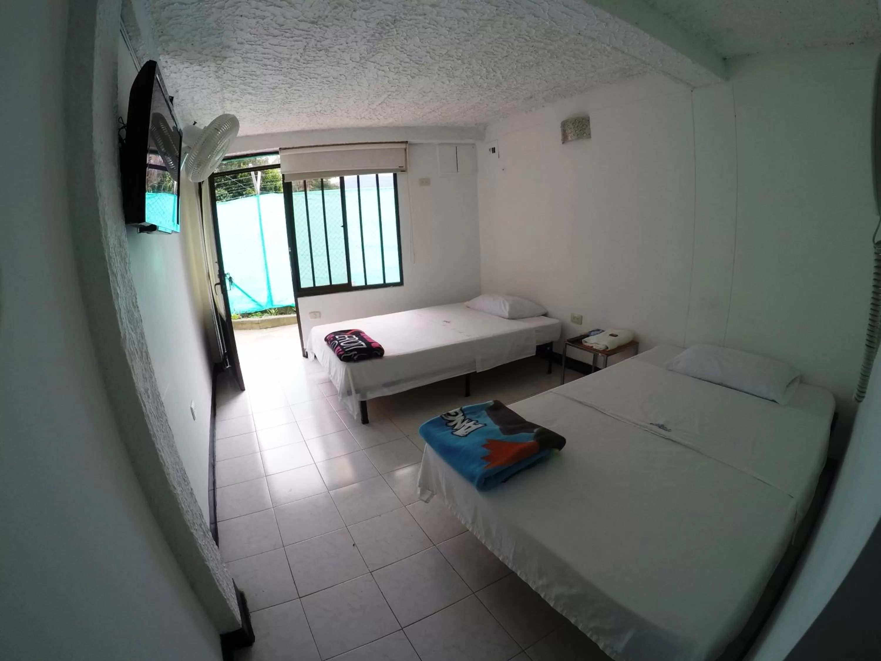 Bed in Sky Club Eco Hotel