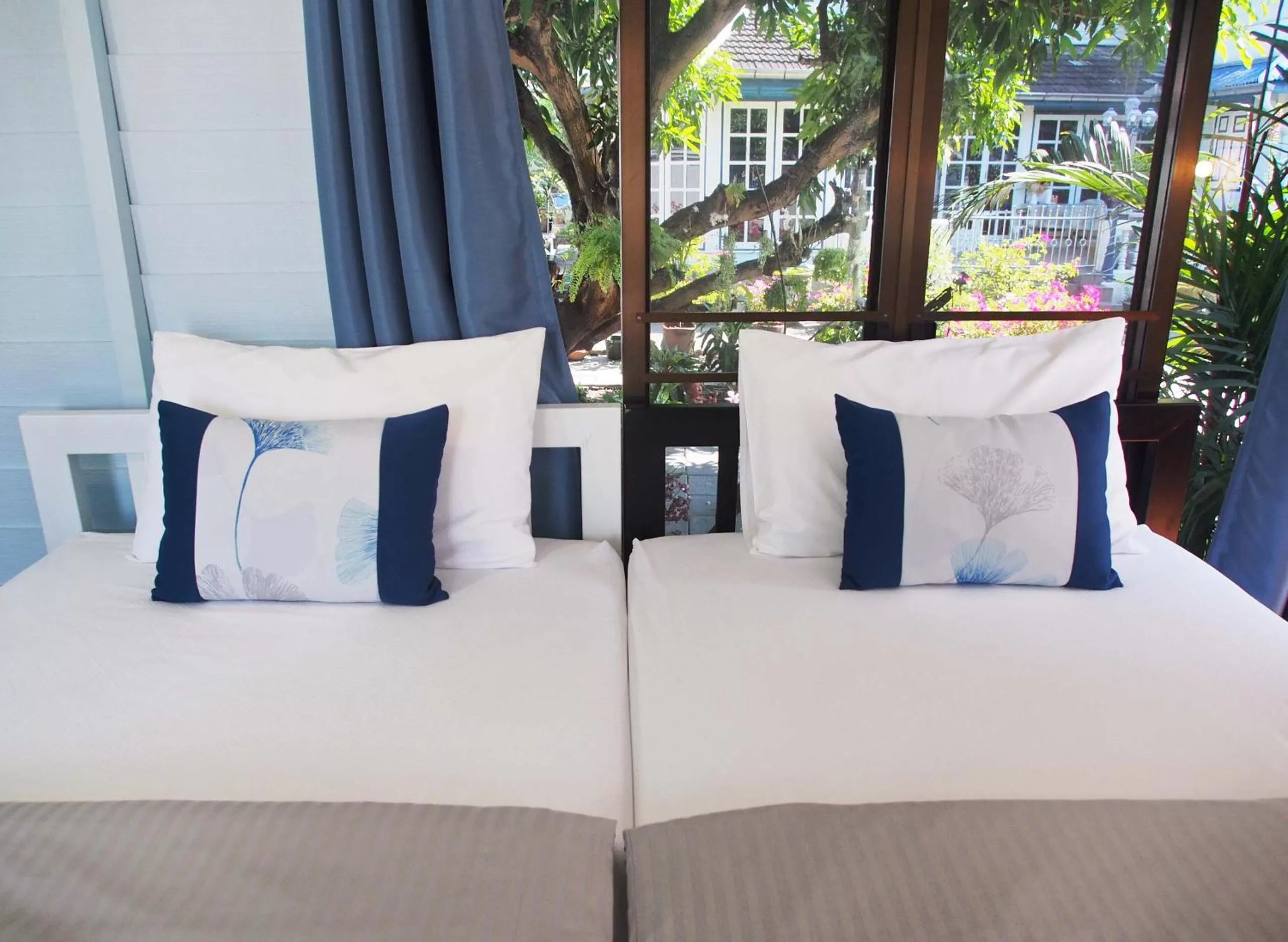Bed in KINN Stay50 Bangkok