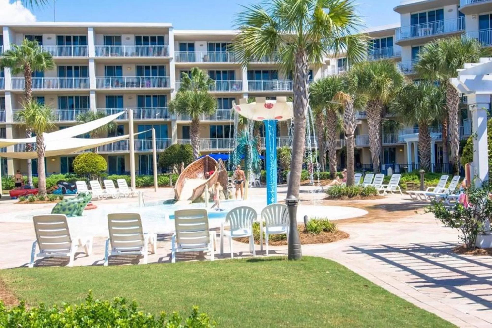 Garden view in Waterscape Resort by Tufan