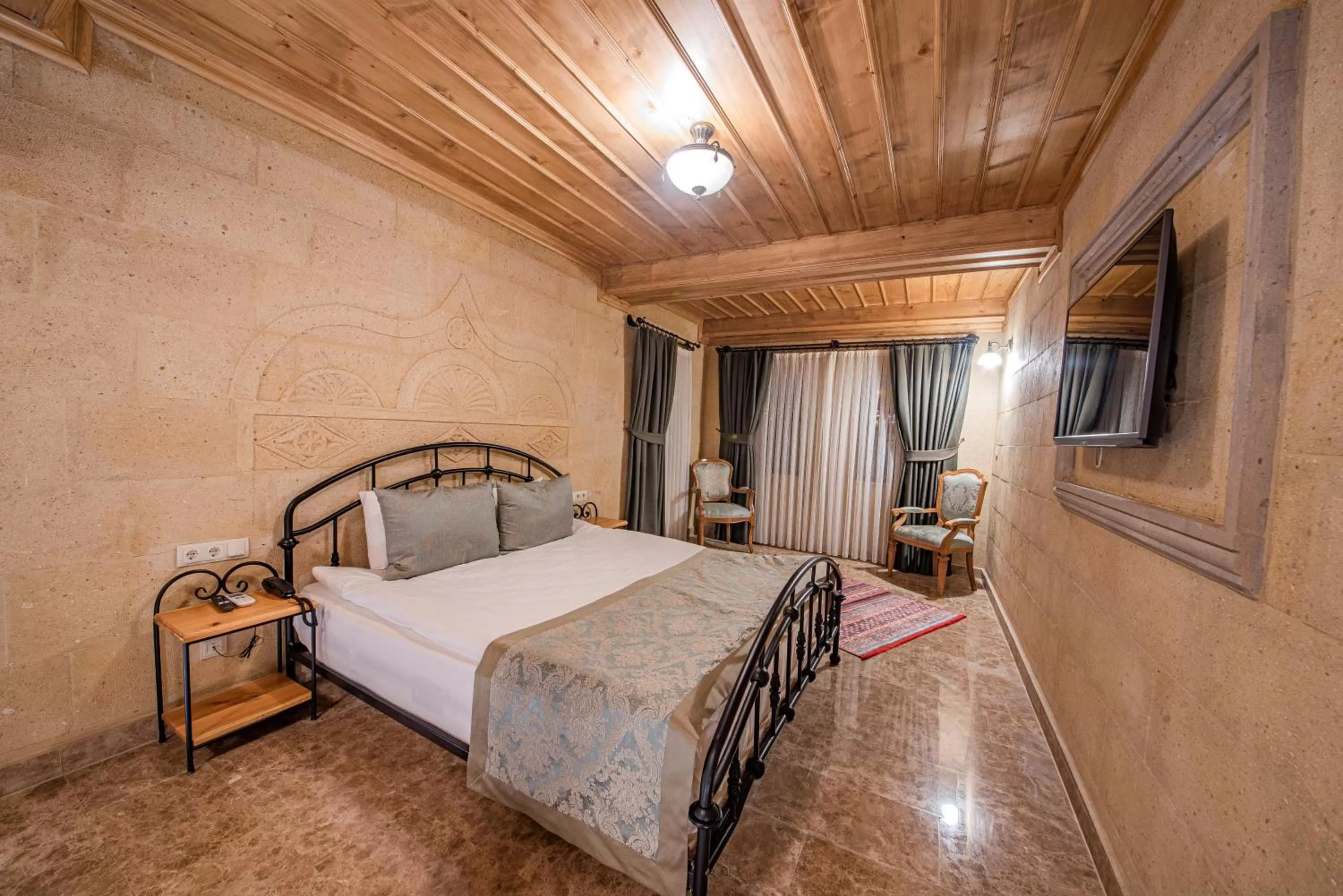 Bed in Cratus Stone Palace