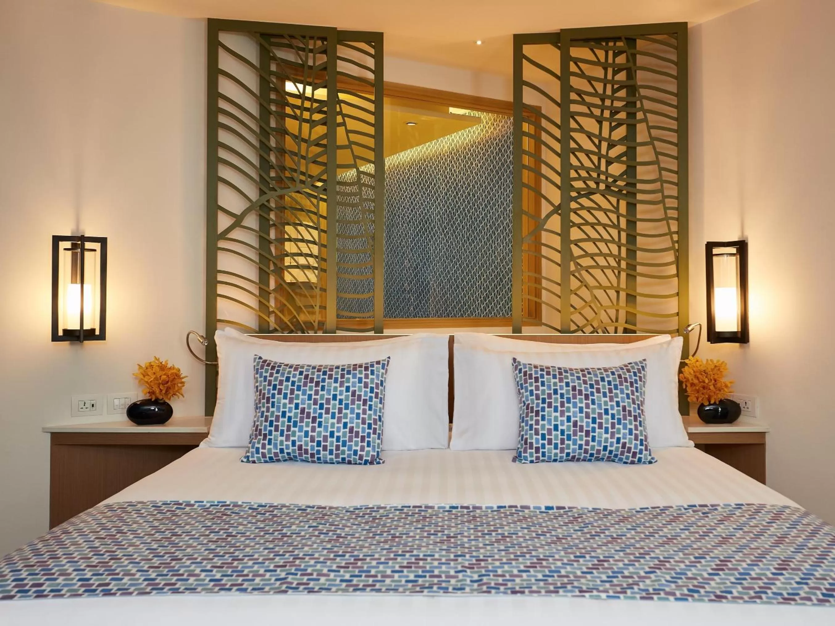 Bed in Amari Koh Samui