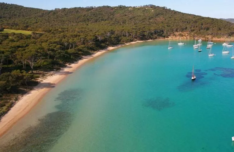 Beach in B&B Val D'azur