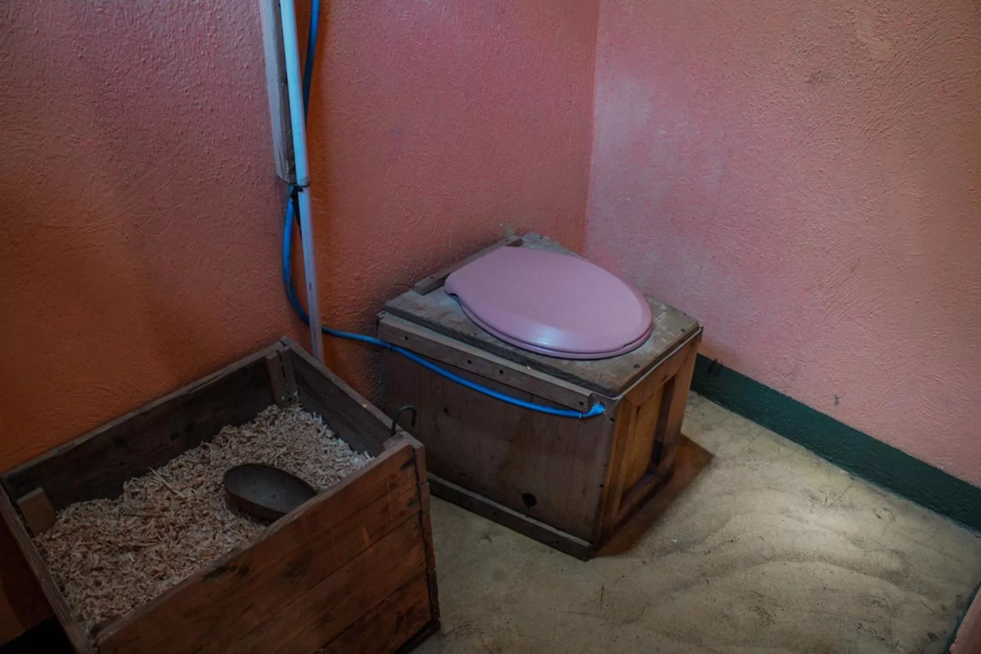 Bathroom in Eco-Hotel Mayachik