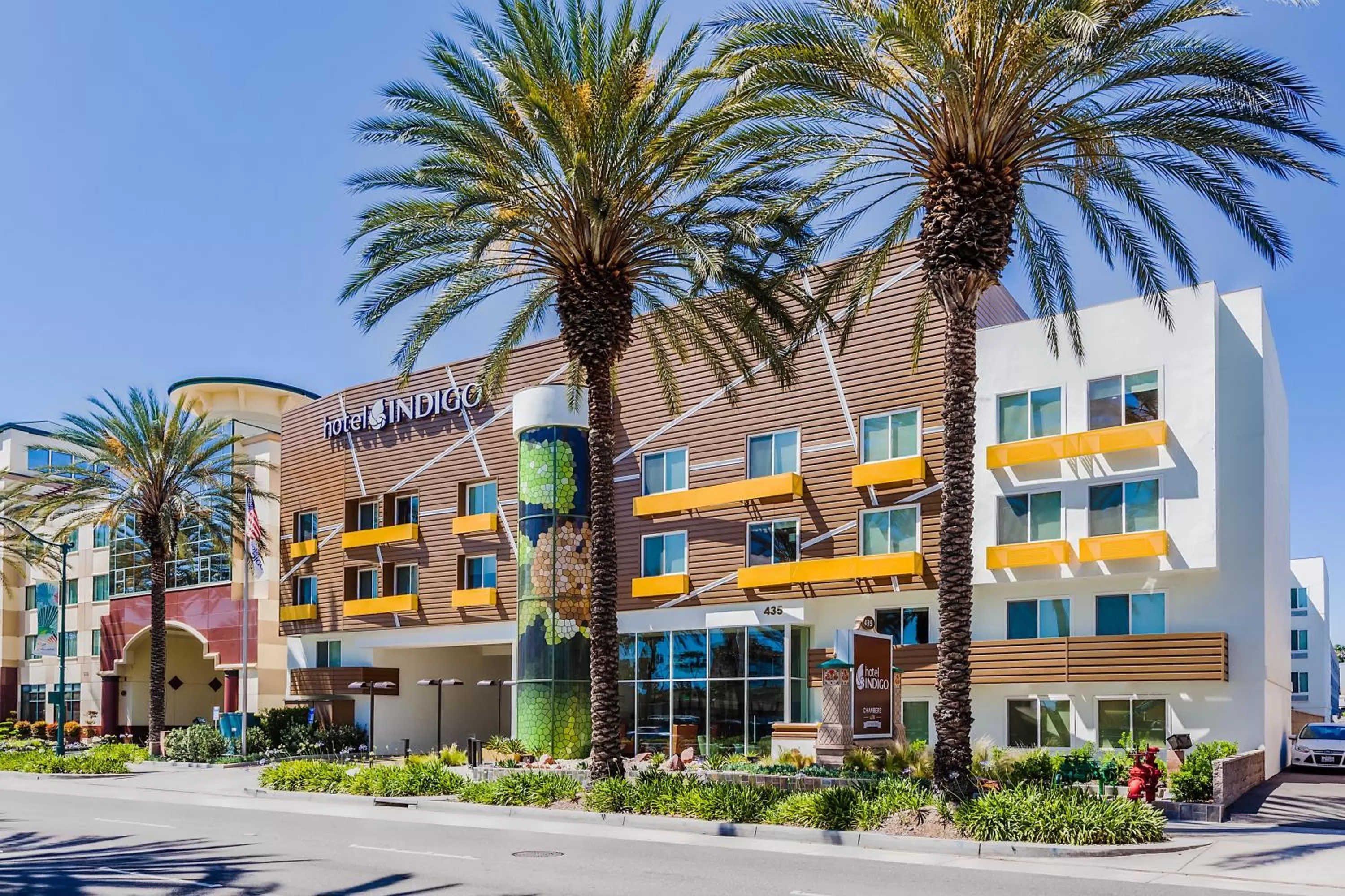 Property building in Hotel Indigo Anaheim by IHG