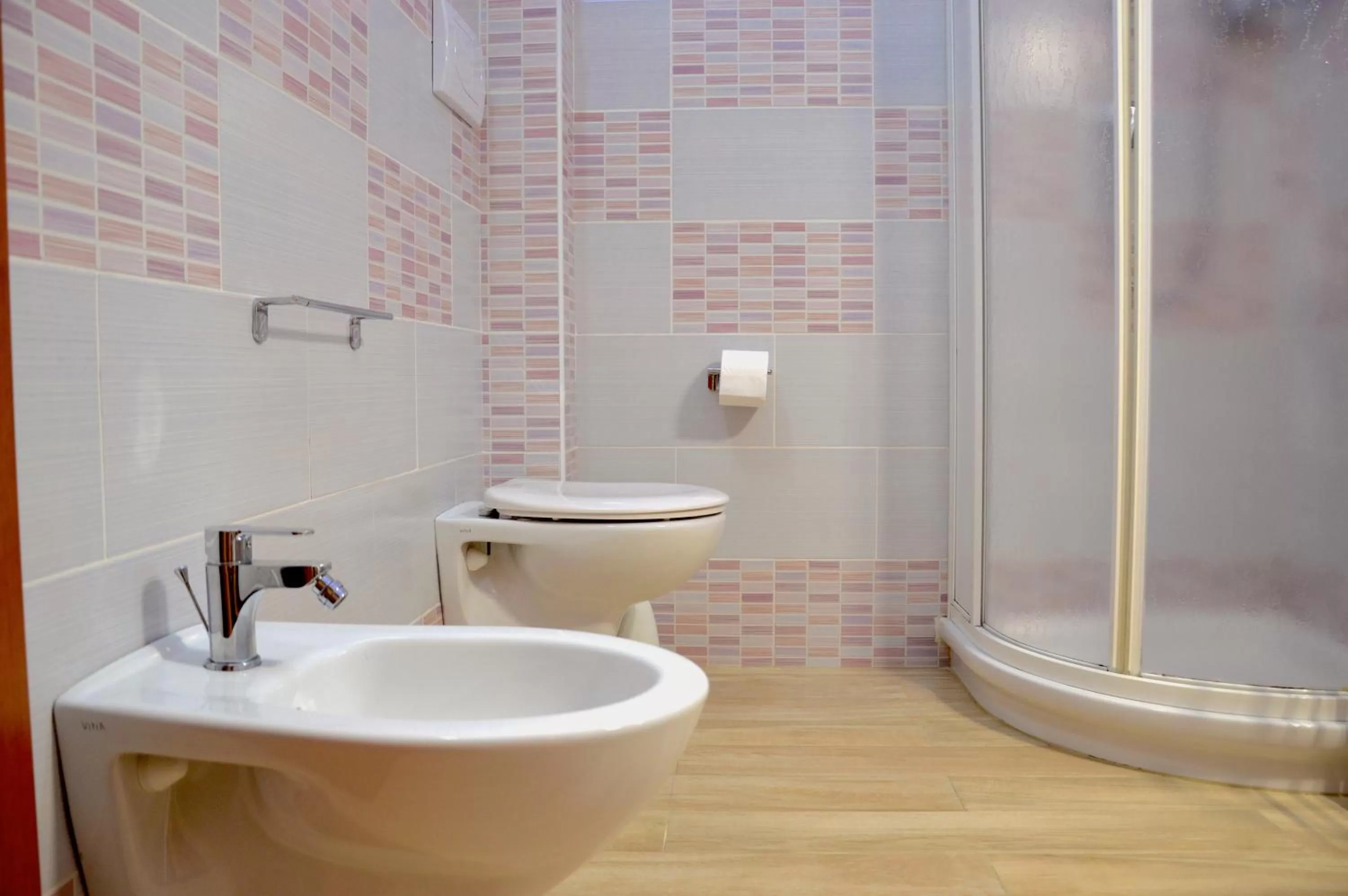 Shower, Bathroom in B&B La Genziana