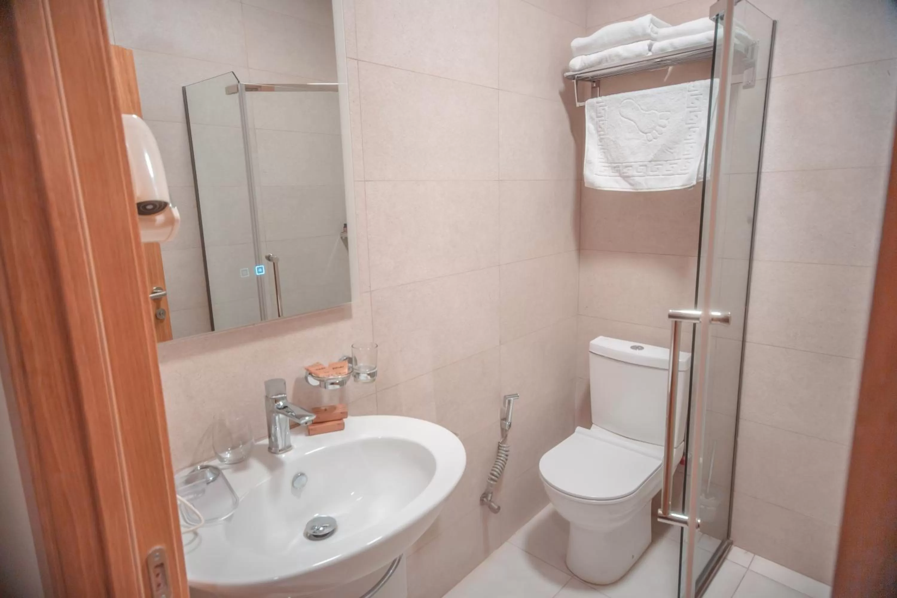 Shower, Bathroom in Hotel Banovani