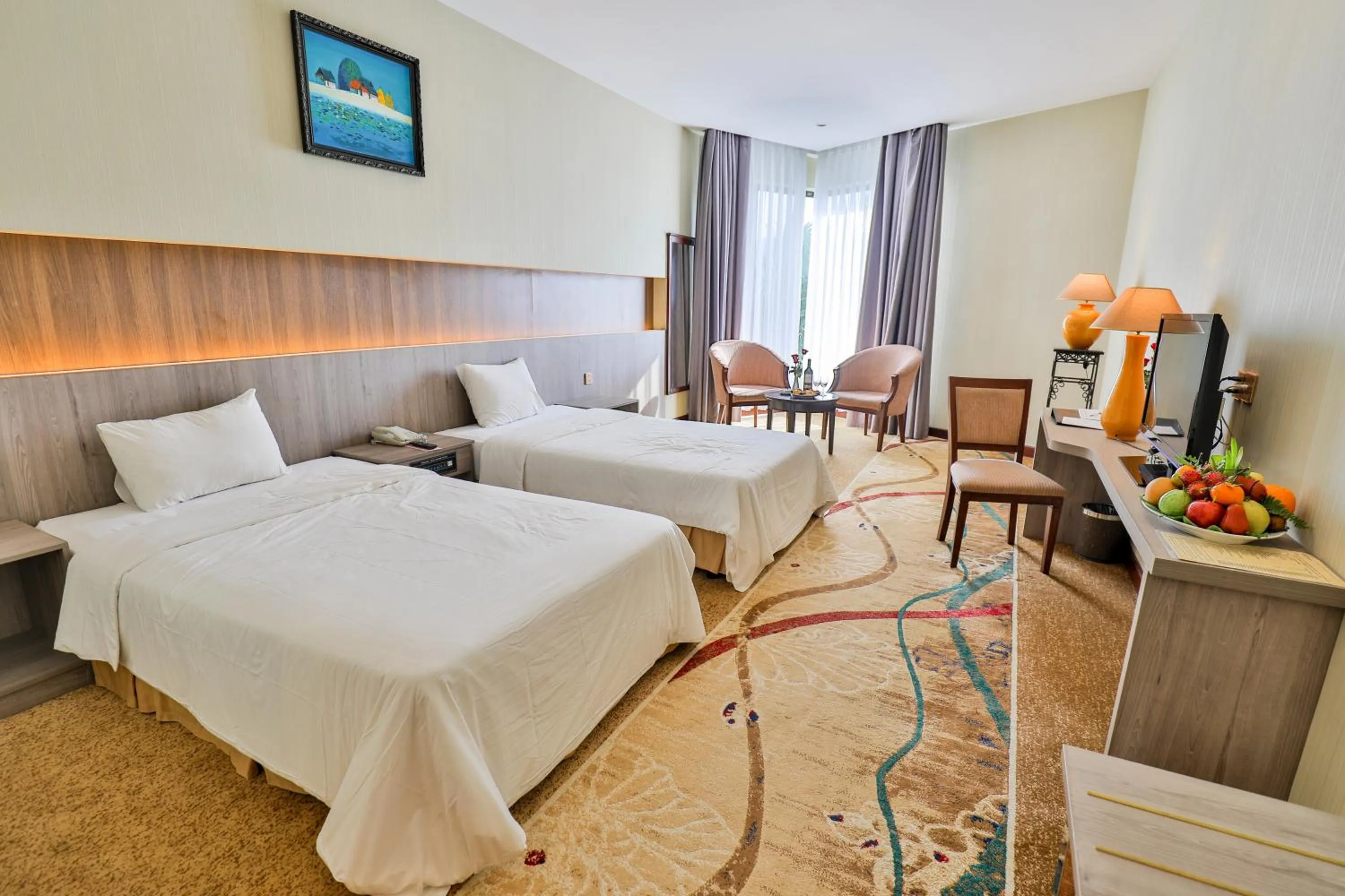 Bed in Saigon Quy Nhon Hotel