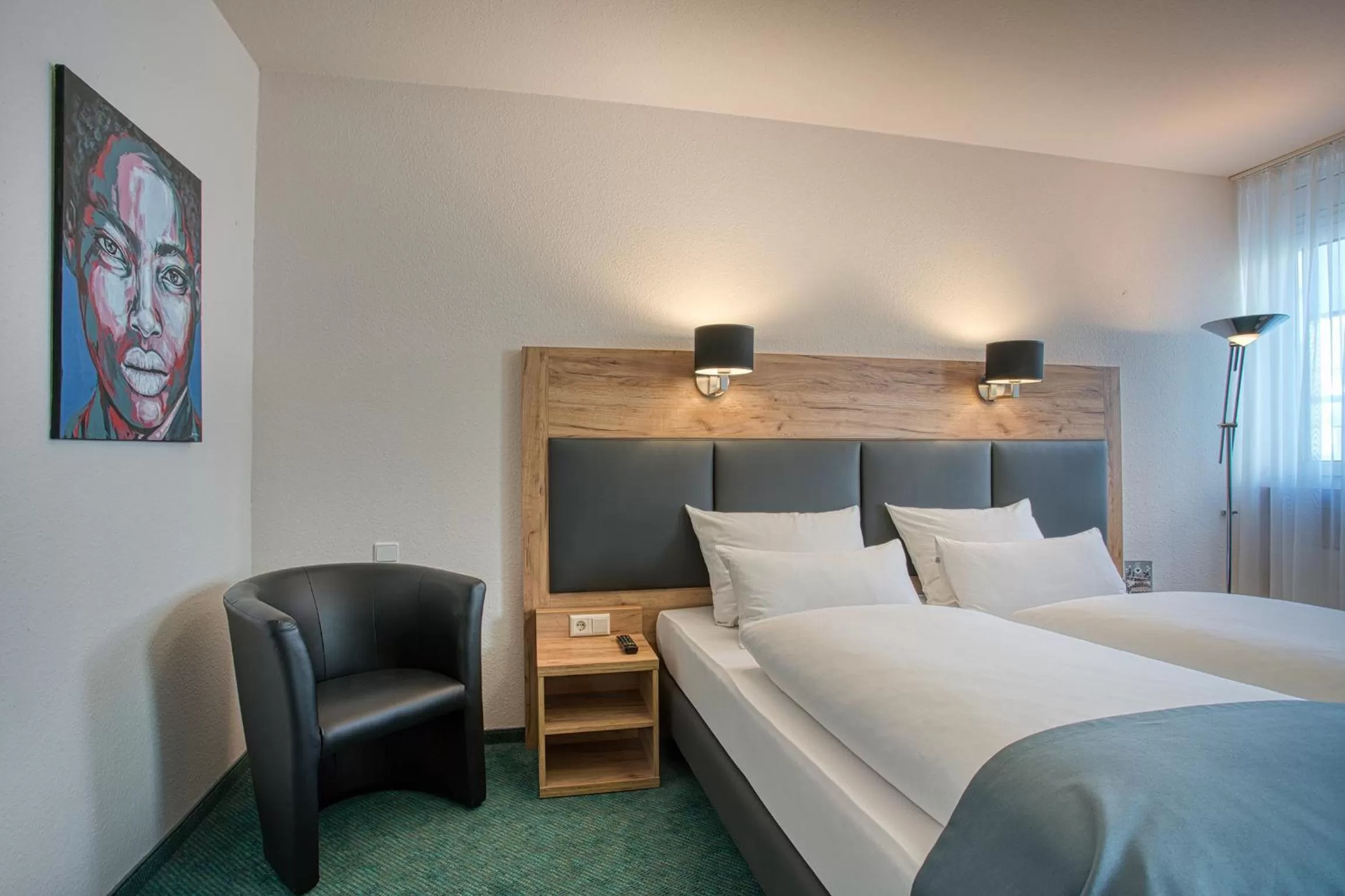 Photo of the whole room, Bed in Centro Hotel Böblingen, Trademark Collection by Wyndham