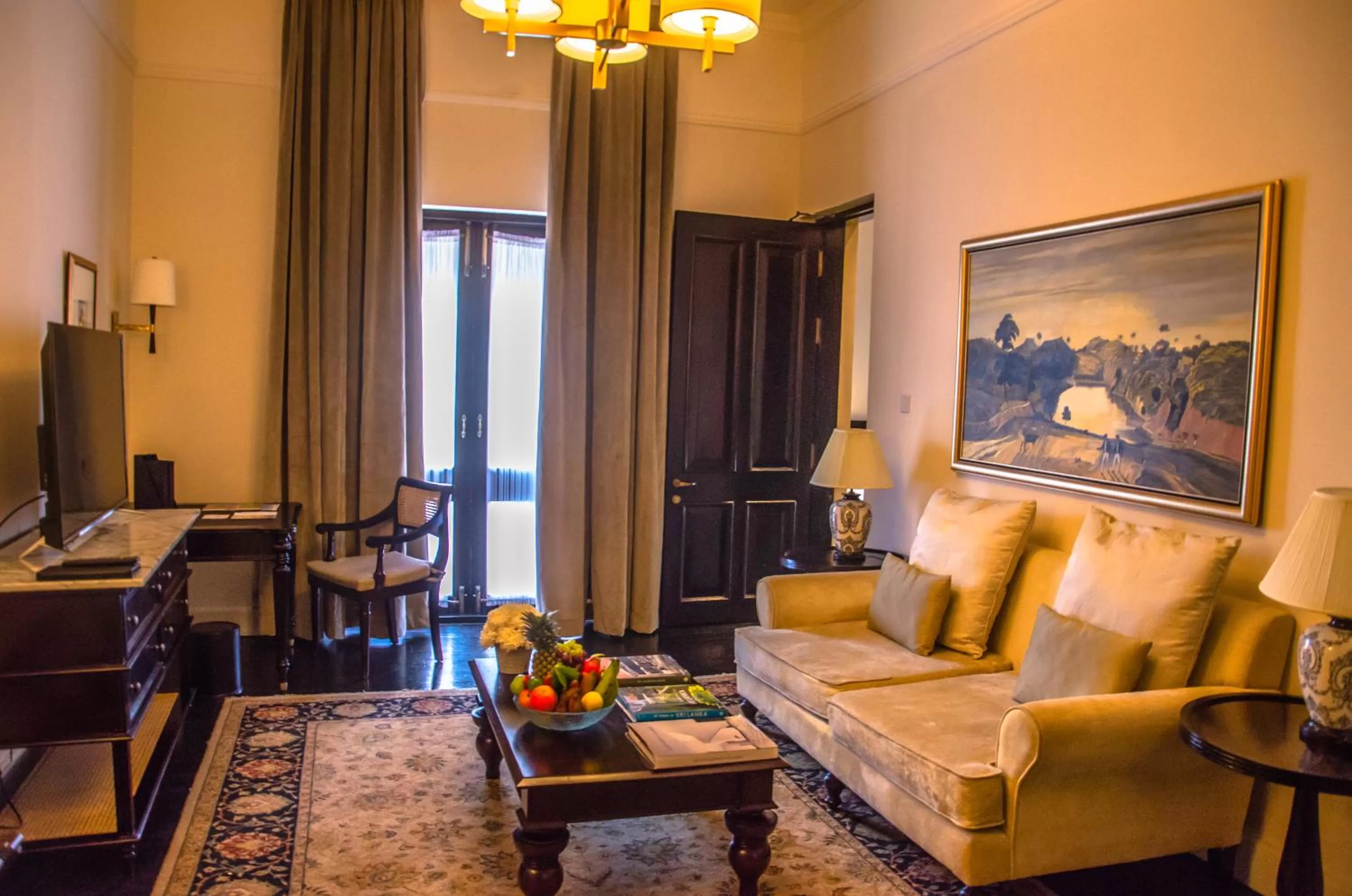 Living room in Galle Face Hotel