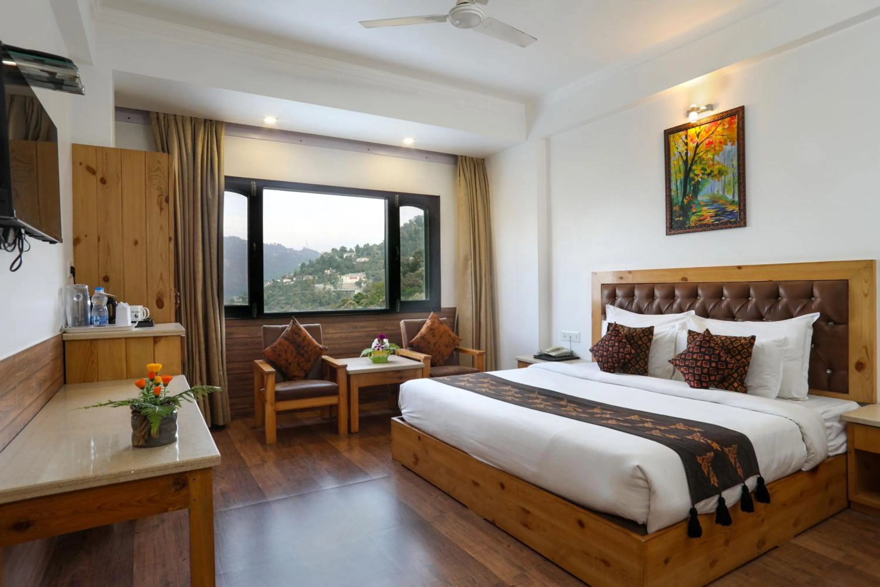 Bed in The Mountain Quail