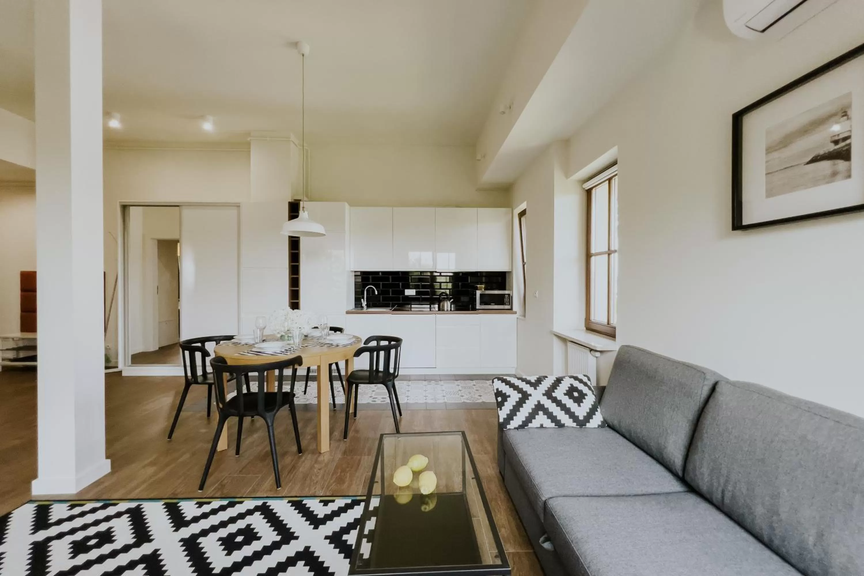 Kitchen or kitchenette in Aura Medical SPA Nałęczów