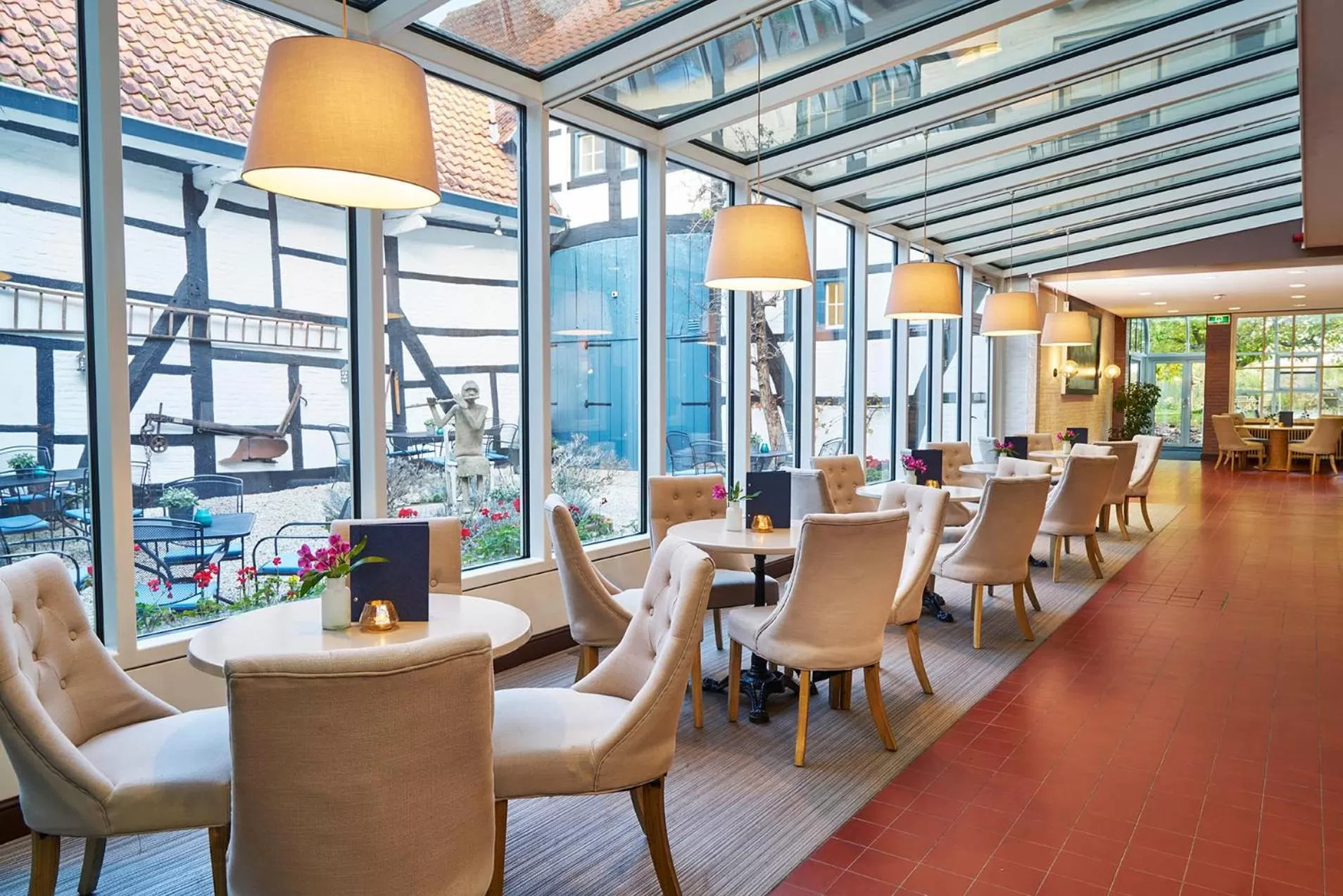 Lobby or reception in Hotel Brull