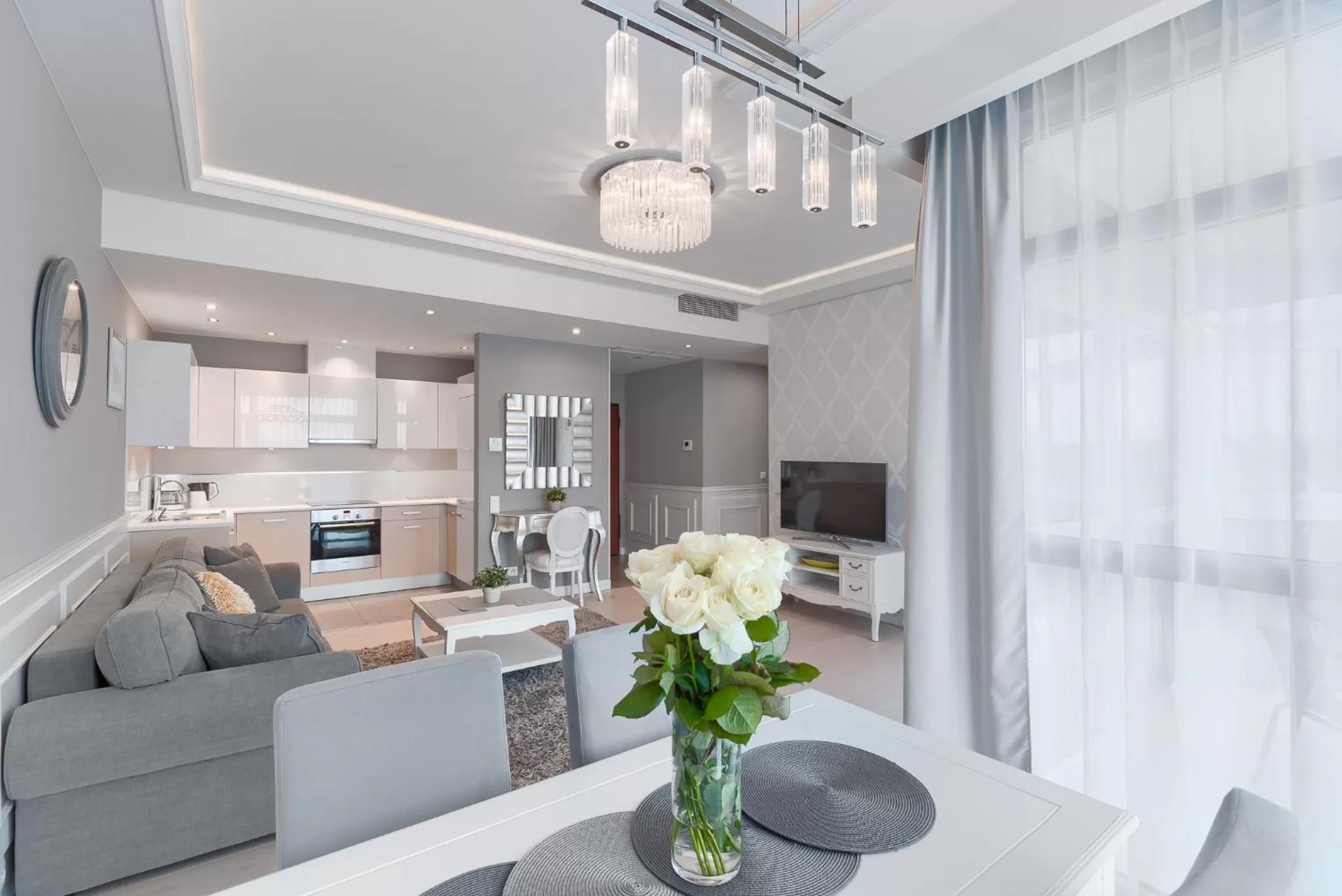 Communal lounge/ TV room, Seating Area in Dune Resort Mielno - A