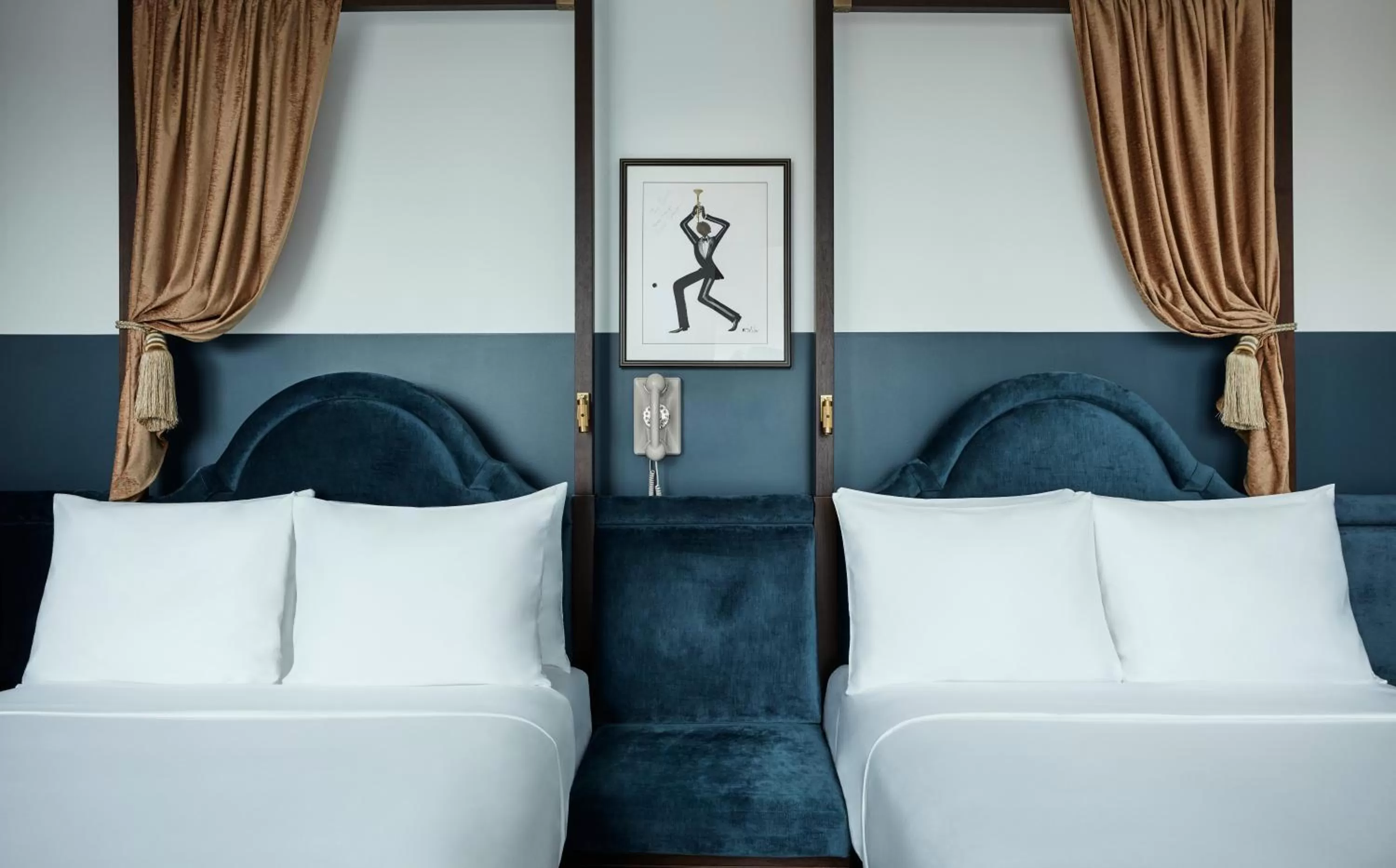 Bed in CIVILIAN Hotel