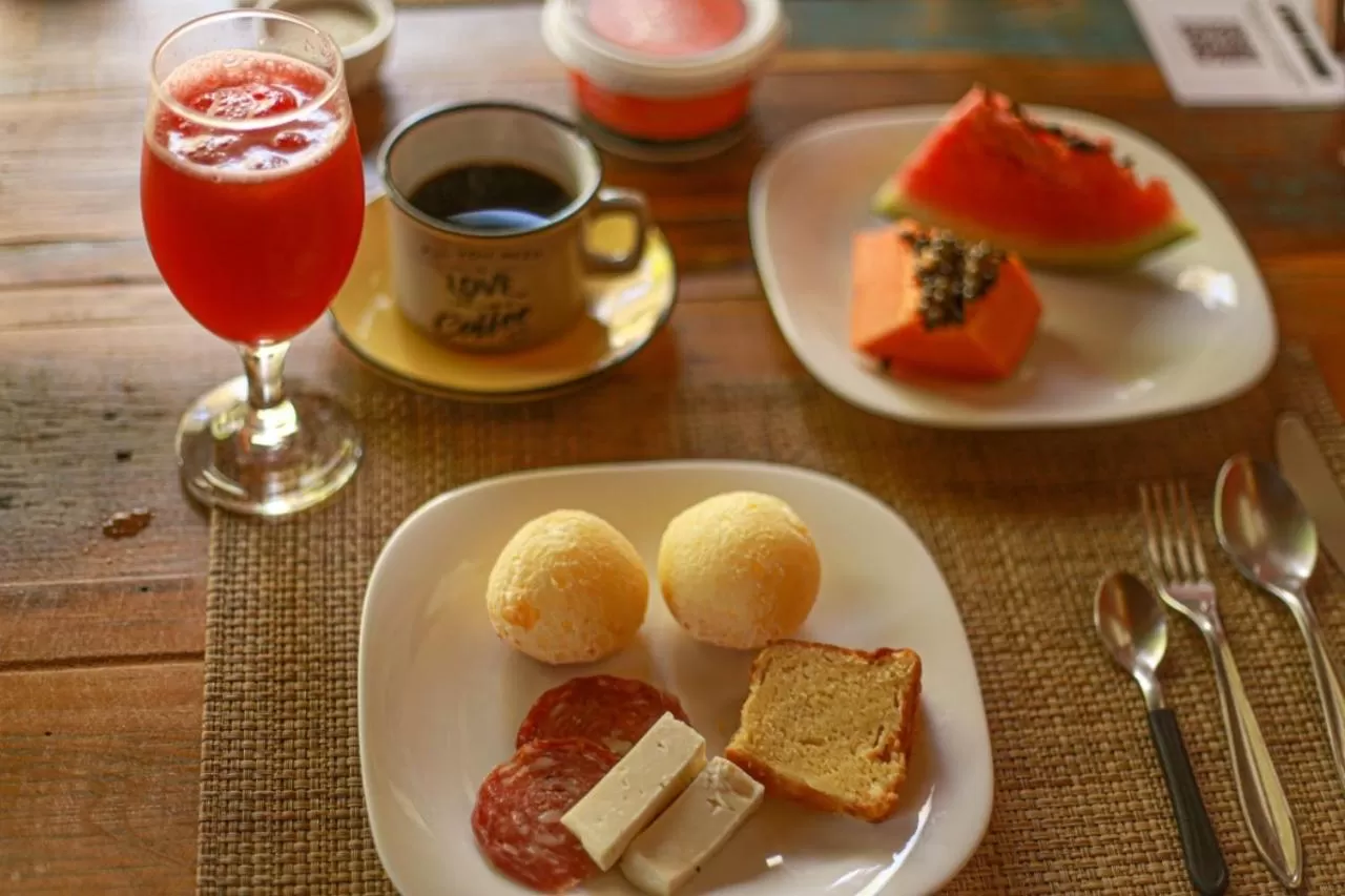 Breakfast in A Mi Manera Bistro, Pousada e Cervejaria Artesanal!