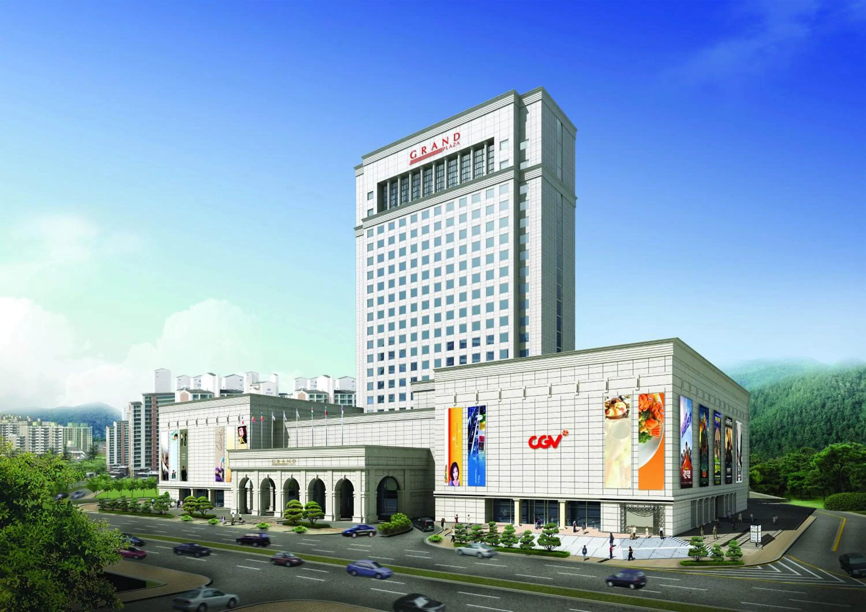 Property Building in Grand Plaza Cheongju Hotel