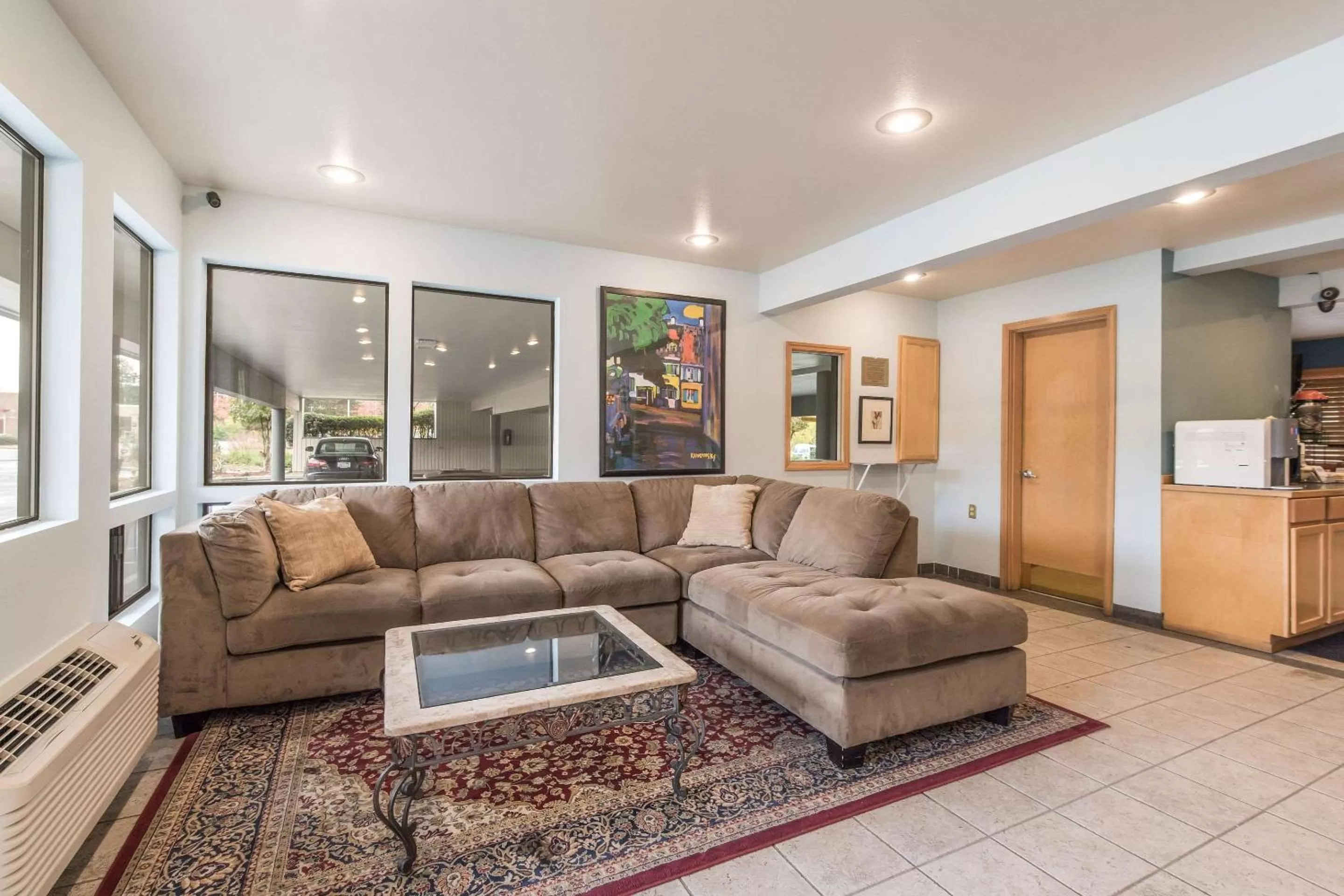 Lobby or reception, Seating Area in Quality Inn Bellevue