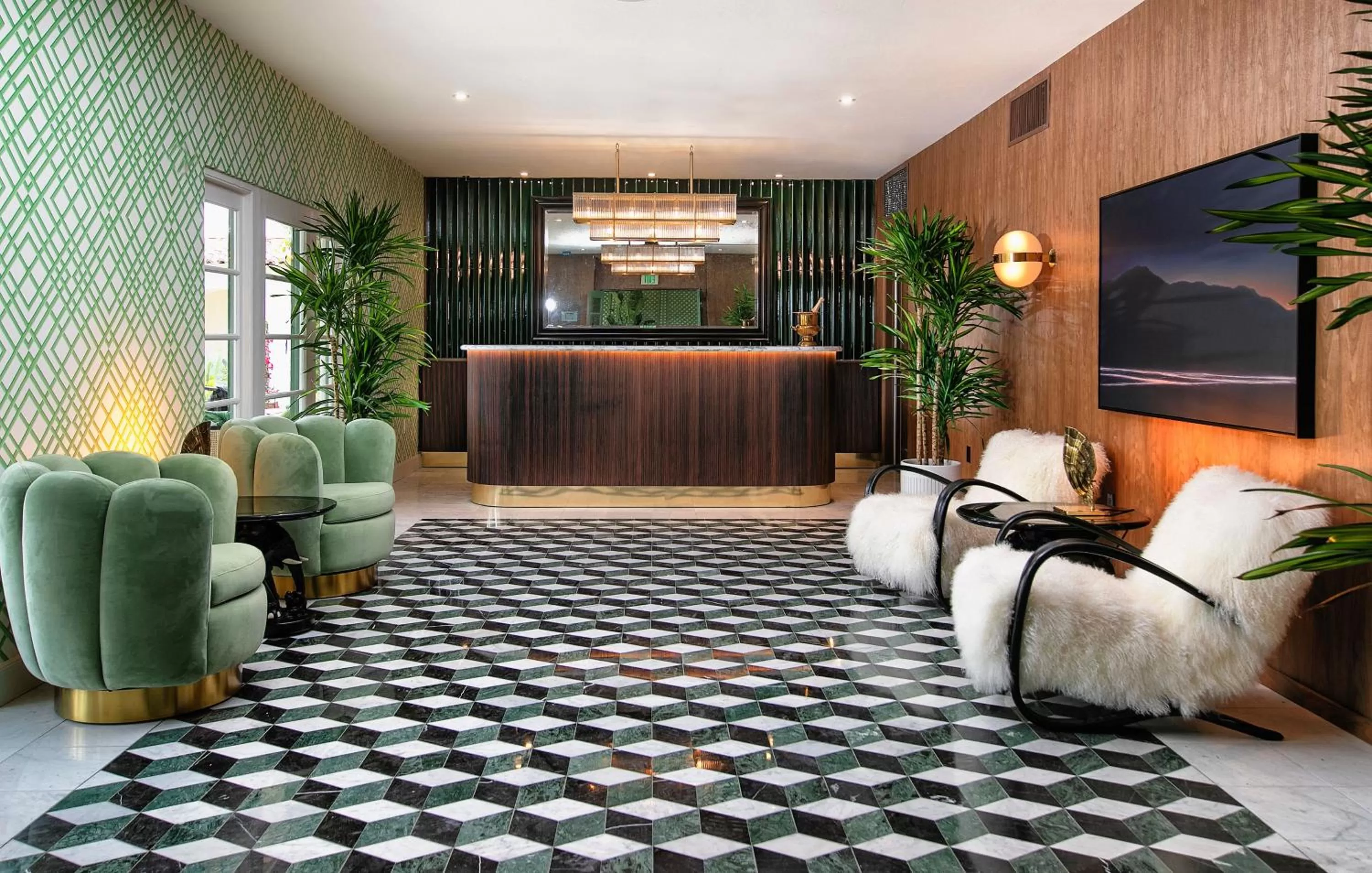 Lobby or reception in The Colony Palms Hotel and Bungalows - Adults Only