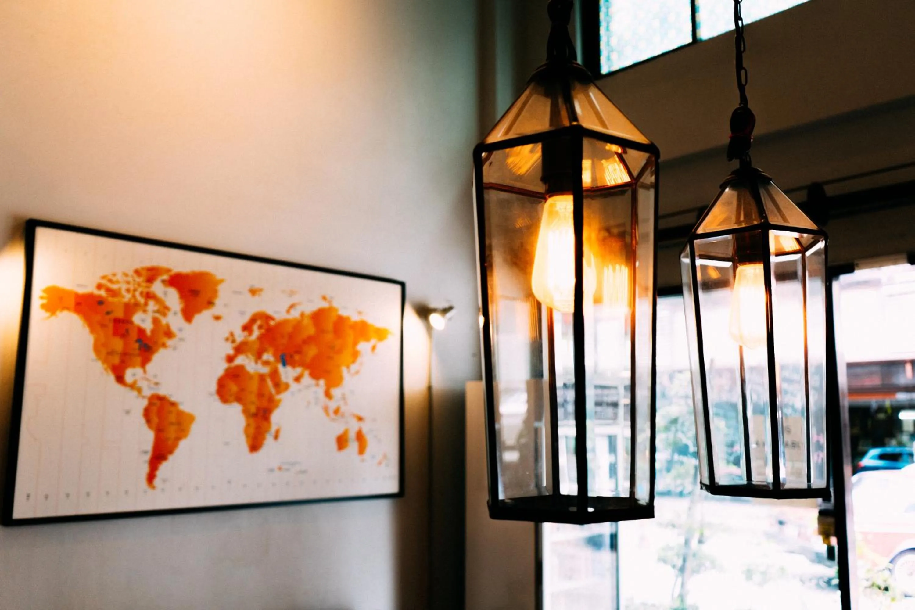 Lobby or reception in Monomer Hostel Bangkok