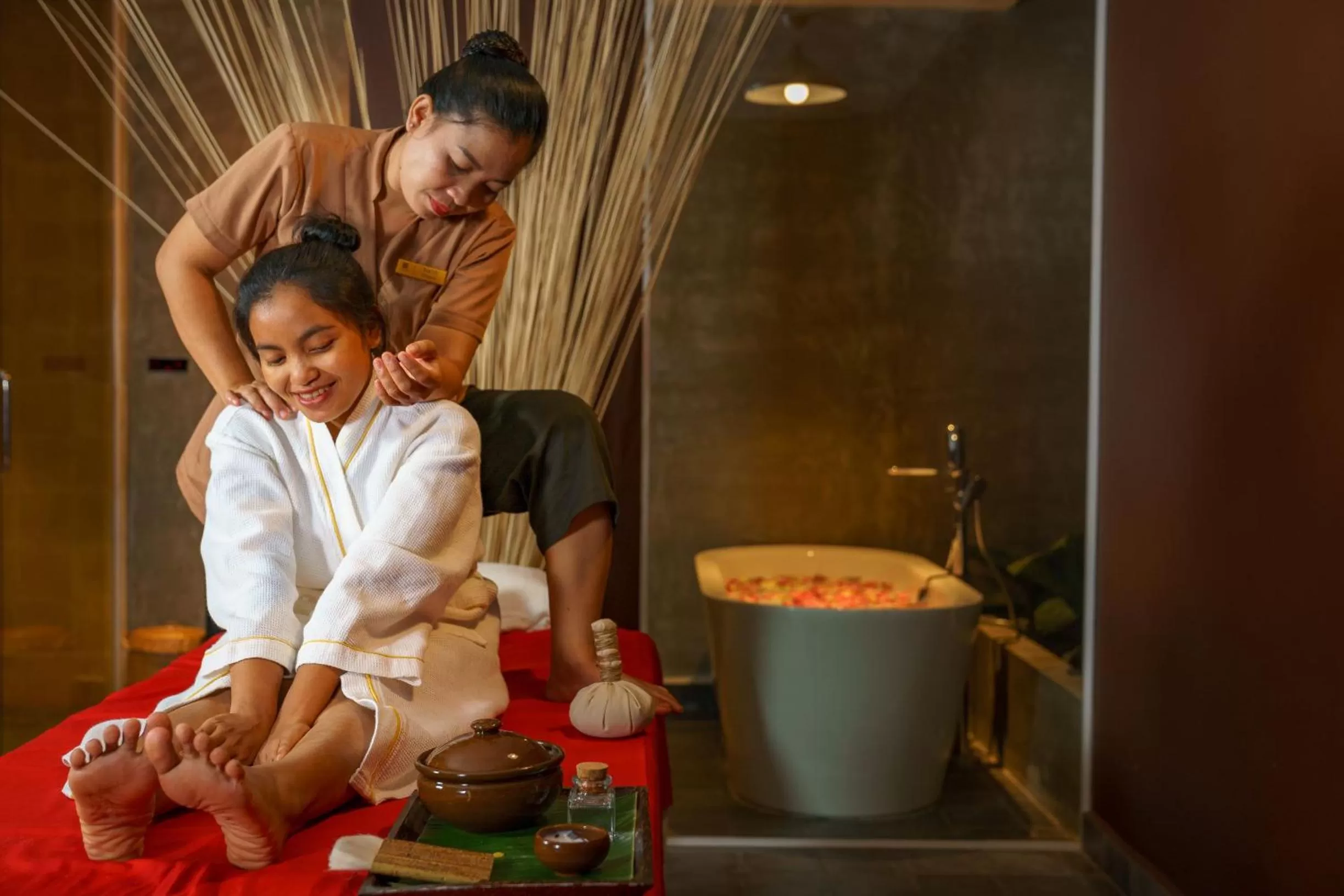 Spa and wellness centre/facilities in Sabara Angkor Resort & Spa