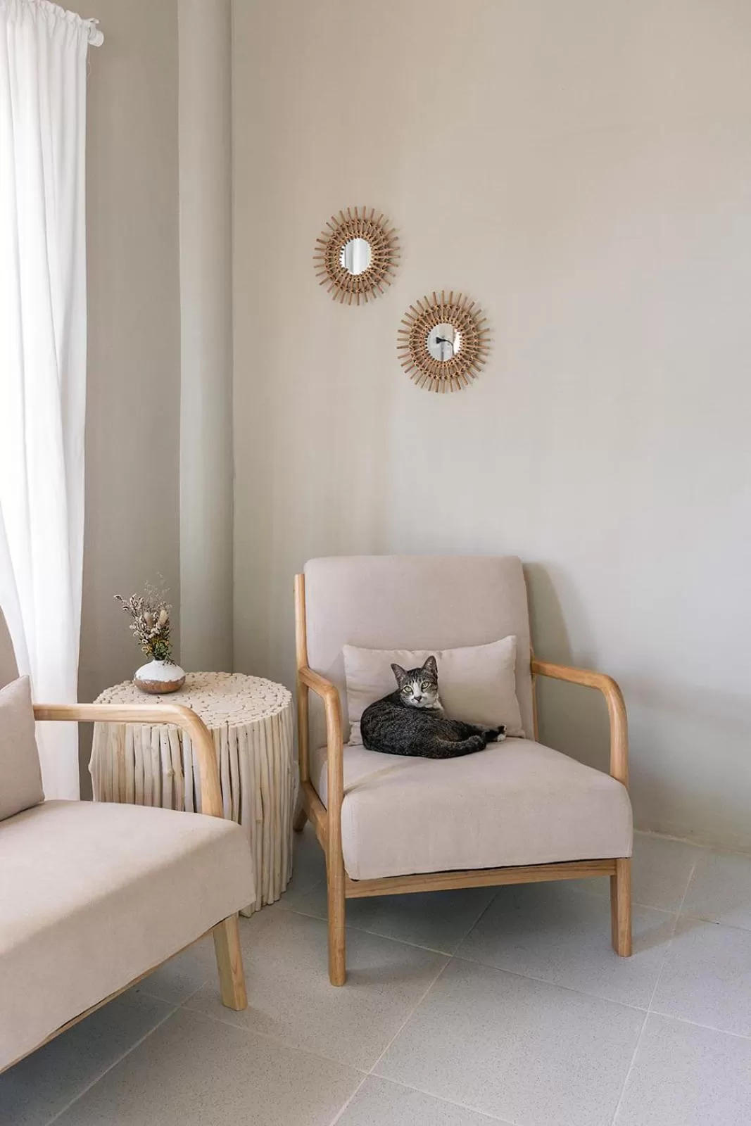 Seating Area in Indie Beach Bungalows