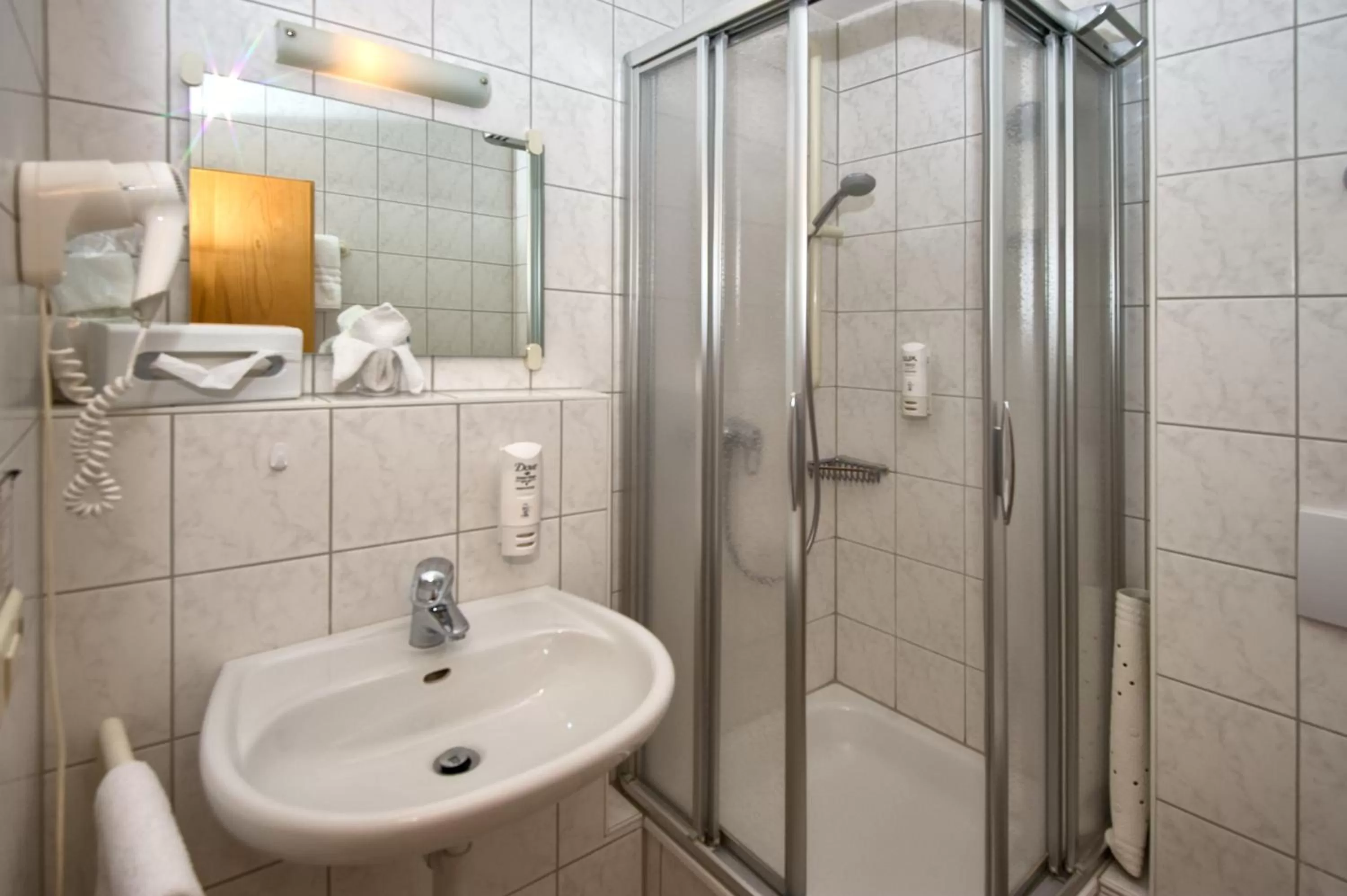 Bathroom in JUFA Hotel Schwarzwald