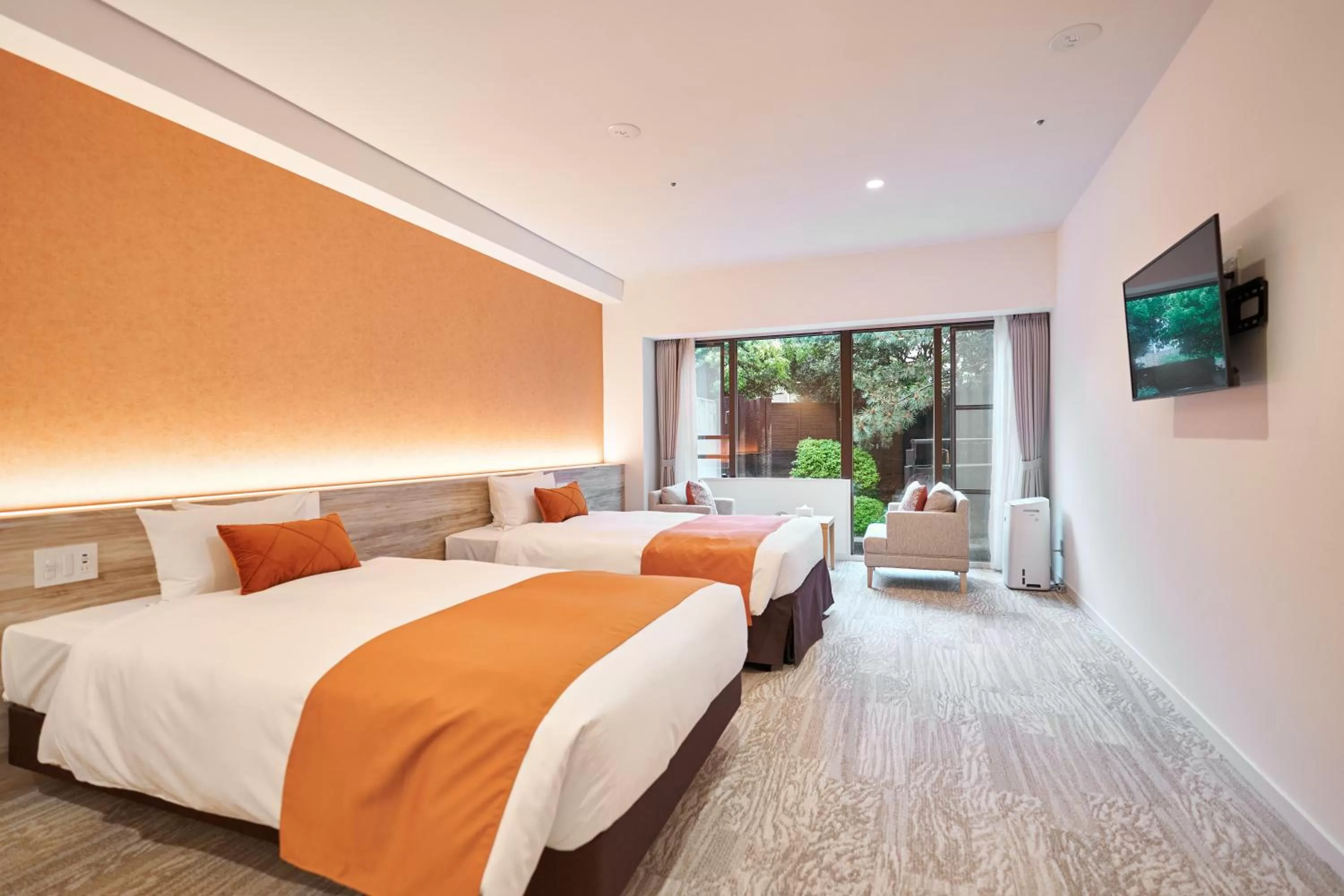 Bed in WeBase KAMAKURA