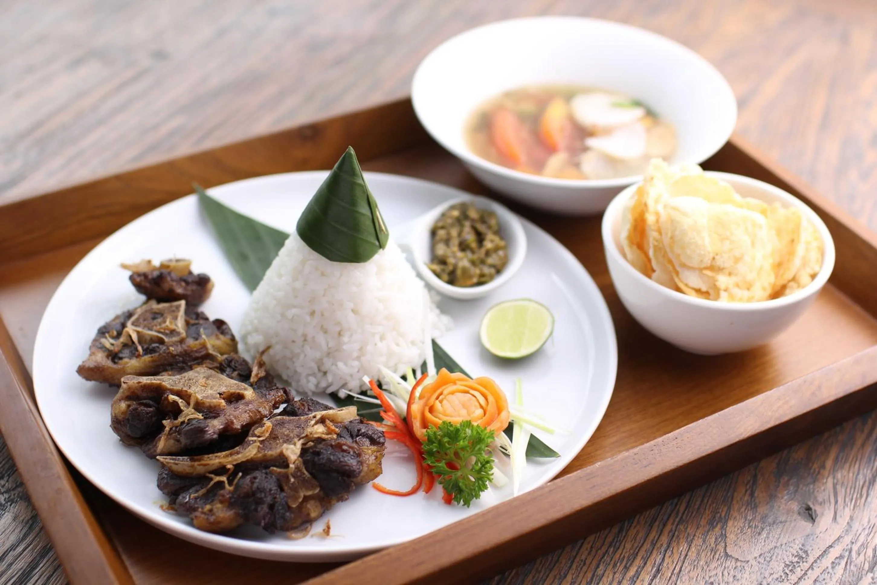 Food close-up in The Westlake Hotel & Resort Yogyakarta