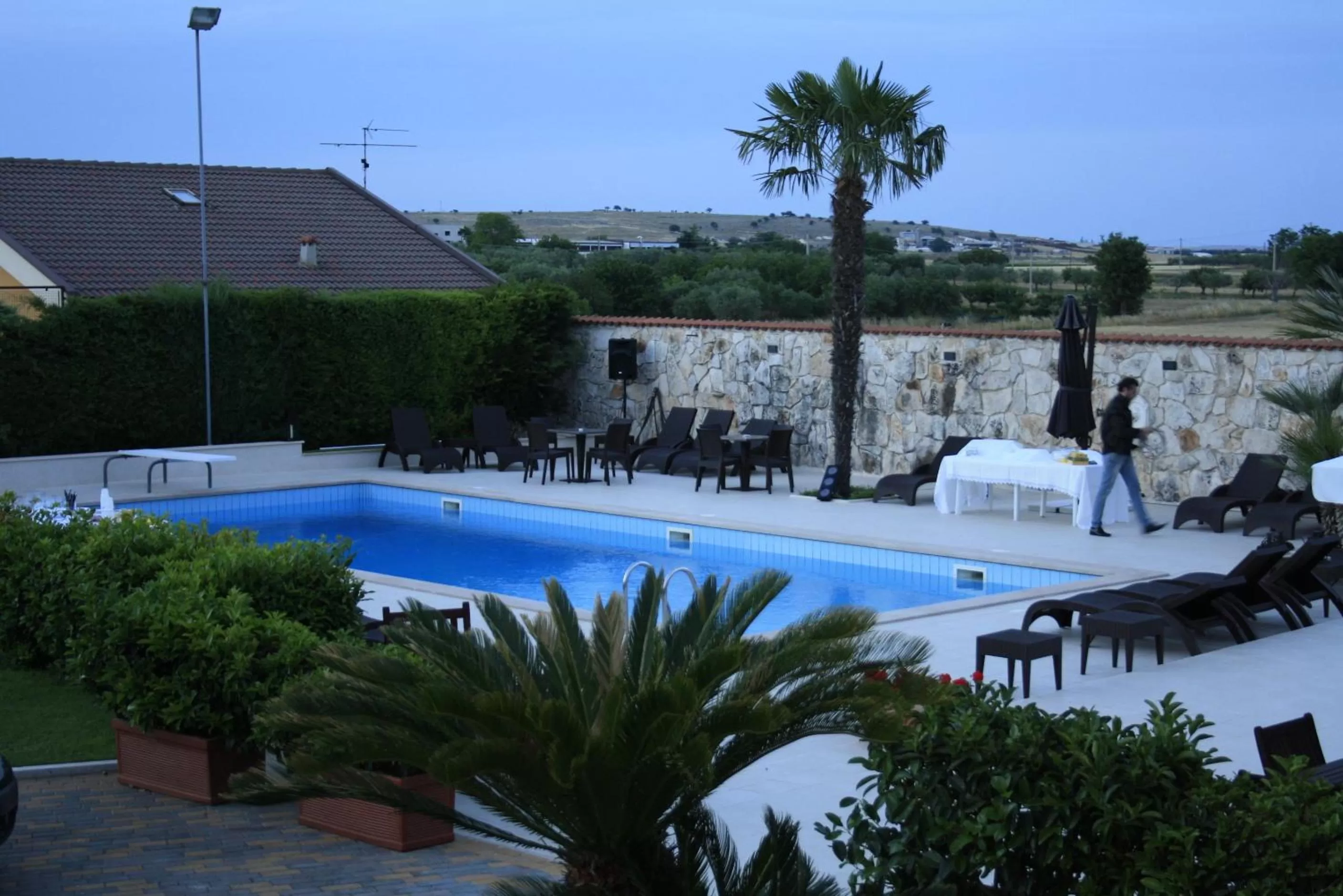 Swimming pool in Villa Genny