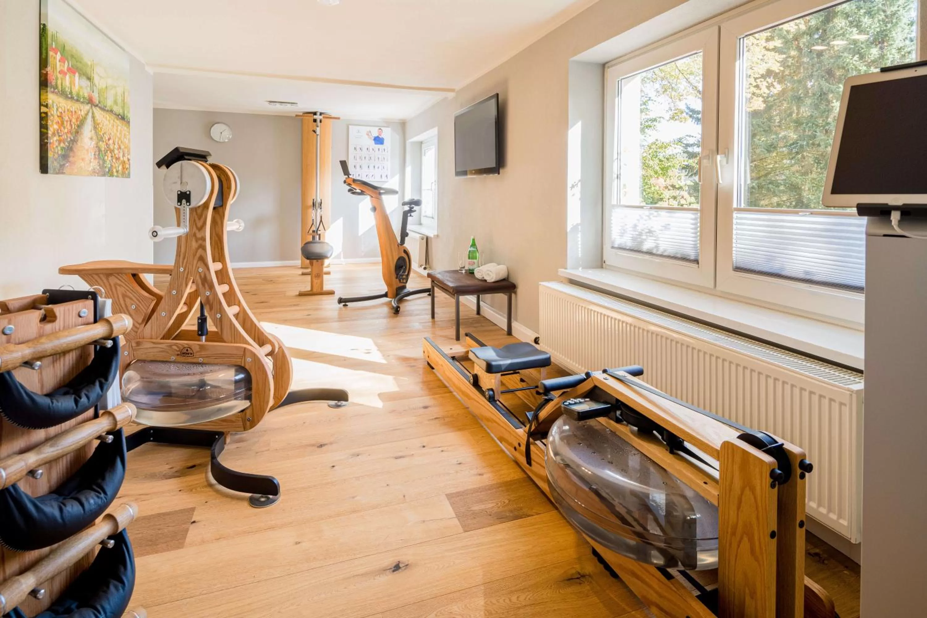 Fitness centre/facilities in QUARTIER 5 Hotel & Restaurant, Sächsische Schweiz