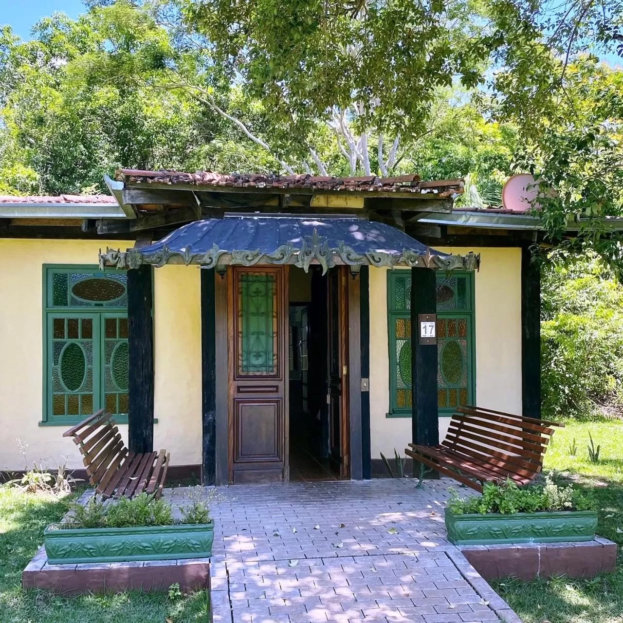 Facade/entrance in Hotel Santa Esmeralda