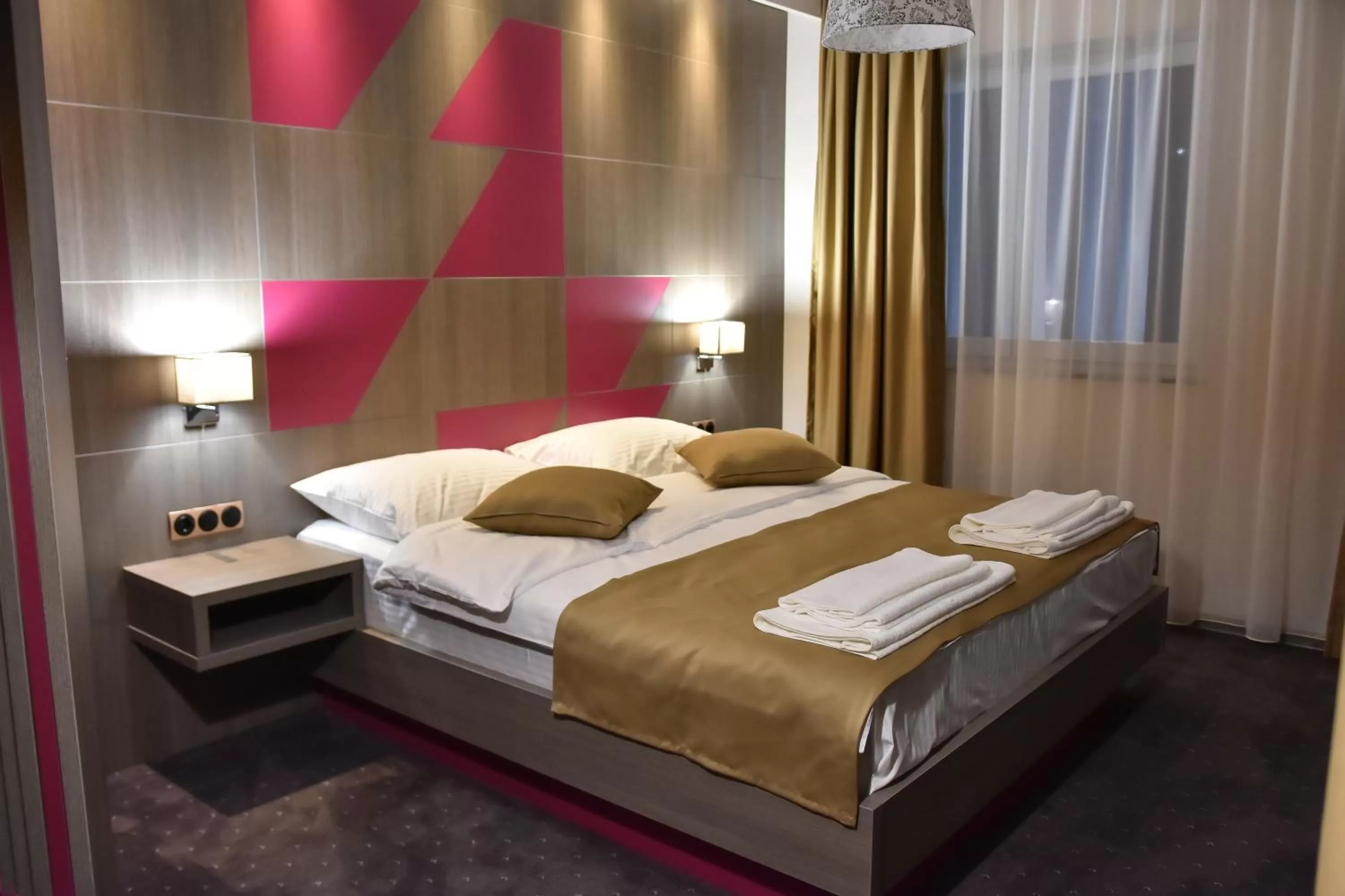 Bedroom, Bed in Hotel Ključ